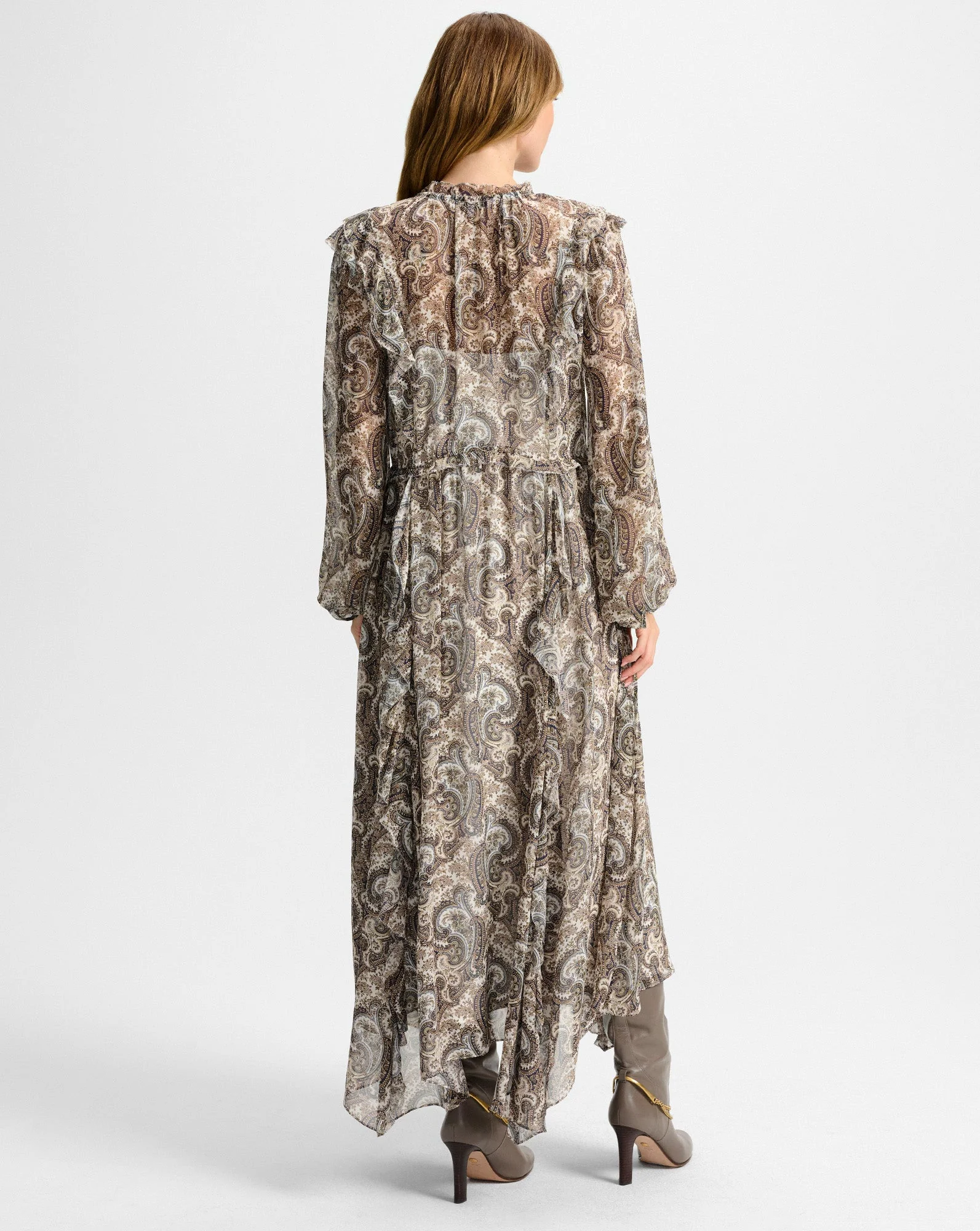 Veronica Beard - Lilith Silk Maxi Dress - Image 4