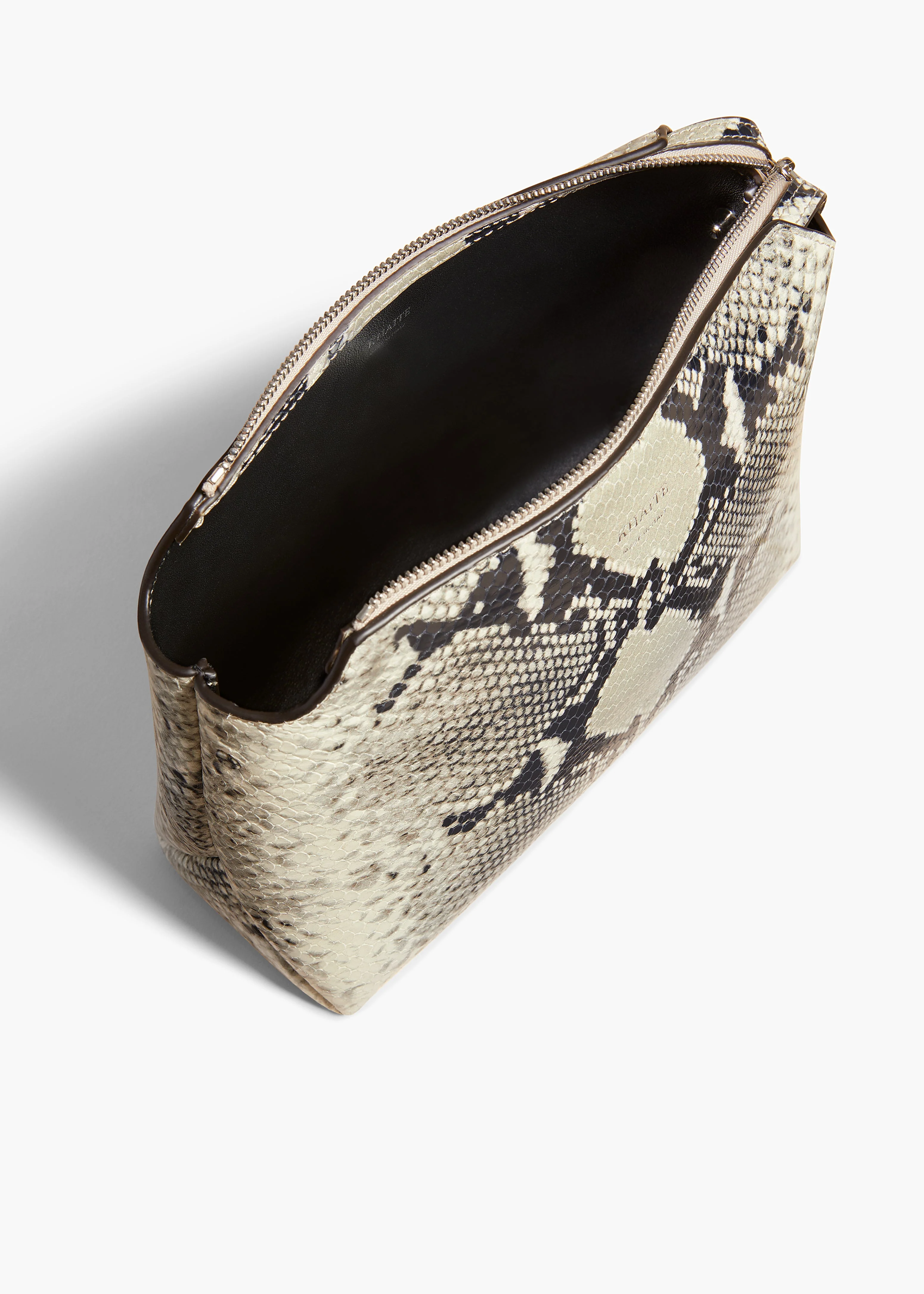 Khaite - Lina Crossbody Bag in Natural Python - Embossed Leather - Image 11