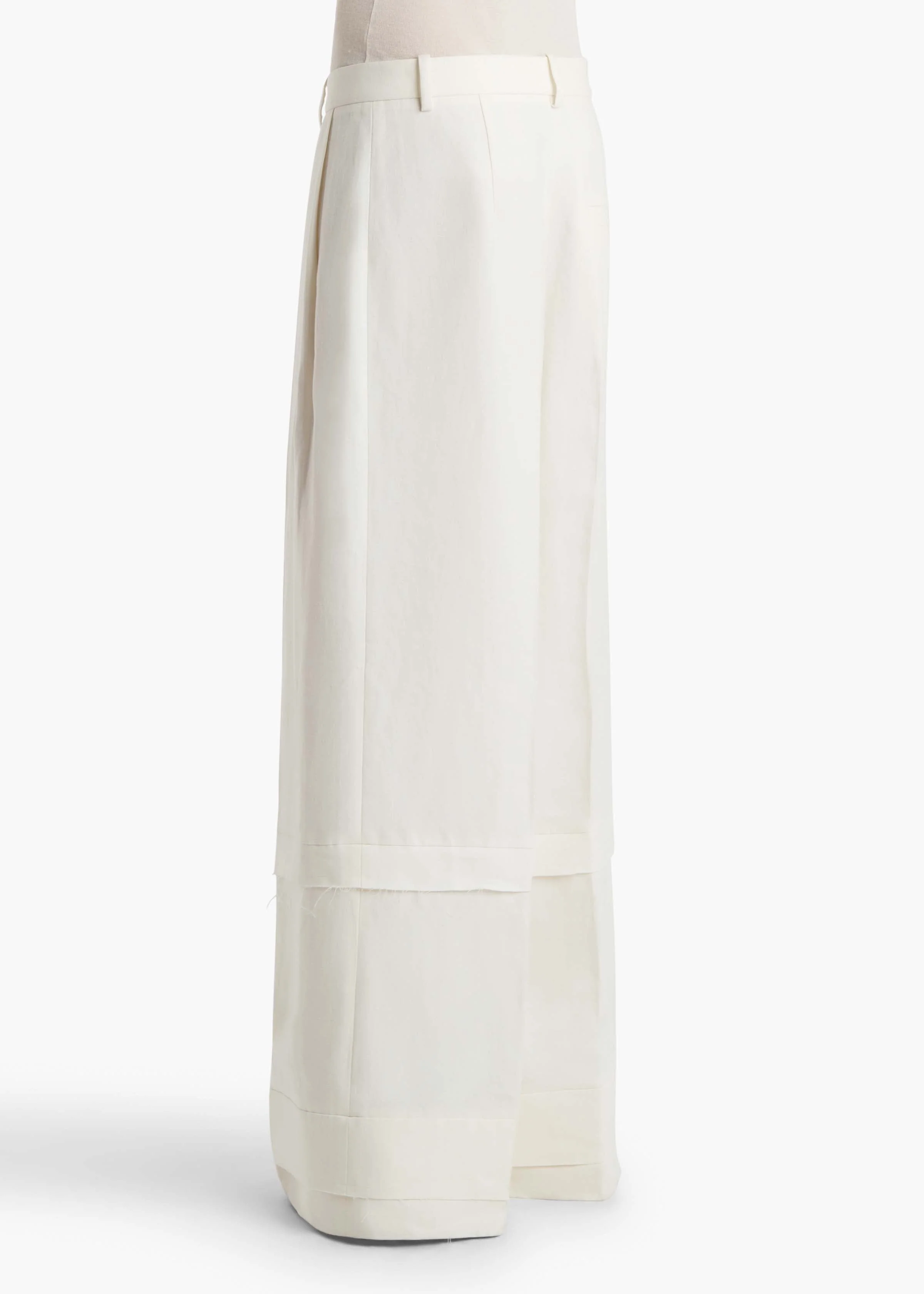 Khaite - Linden Pant in Cream - Image 4