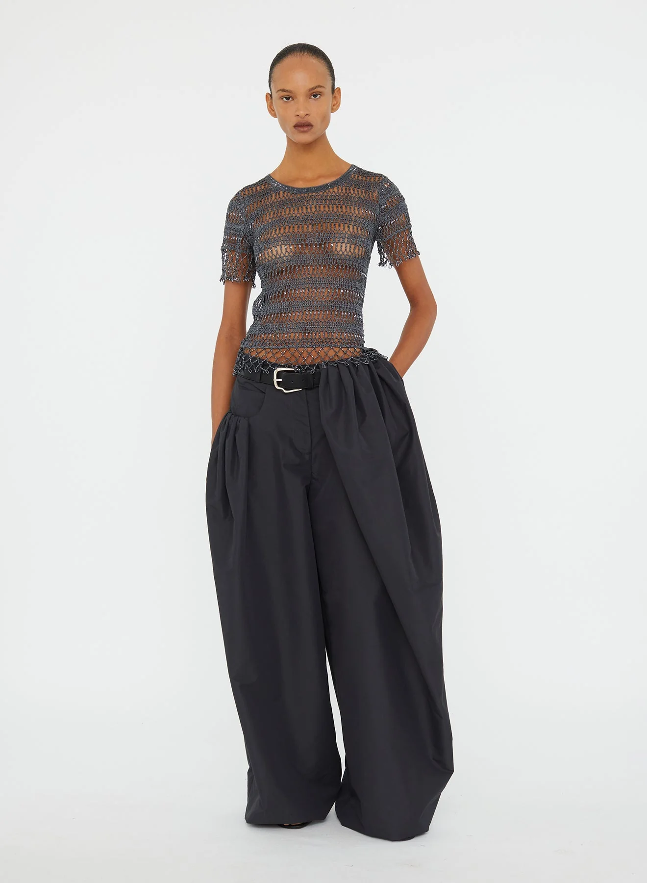 Christopher Esber - Cocoon Taffeta Trouser - Image 8