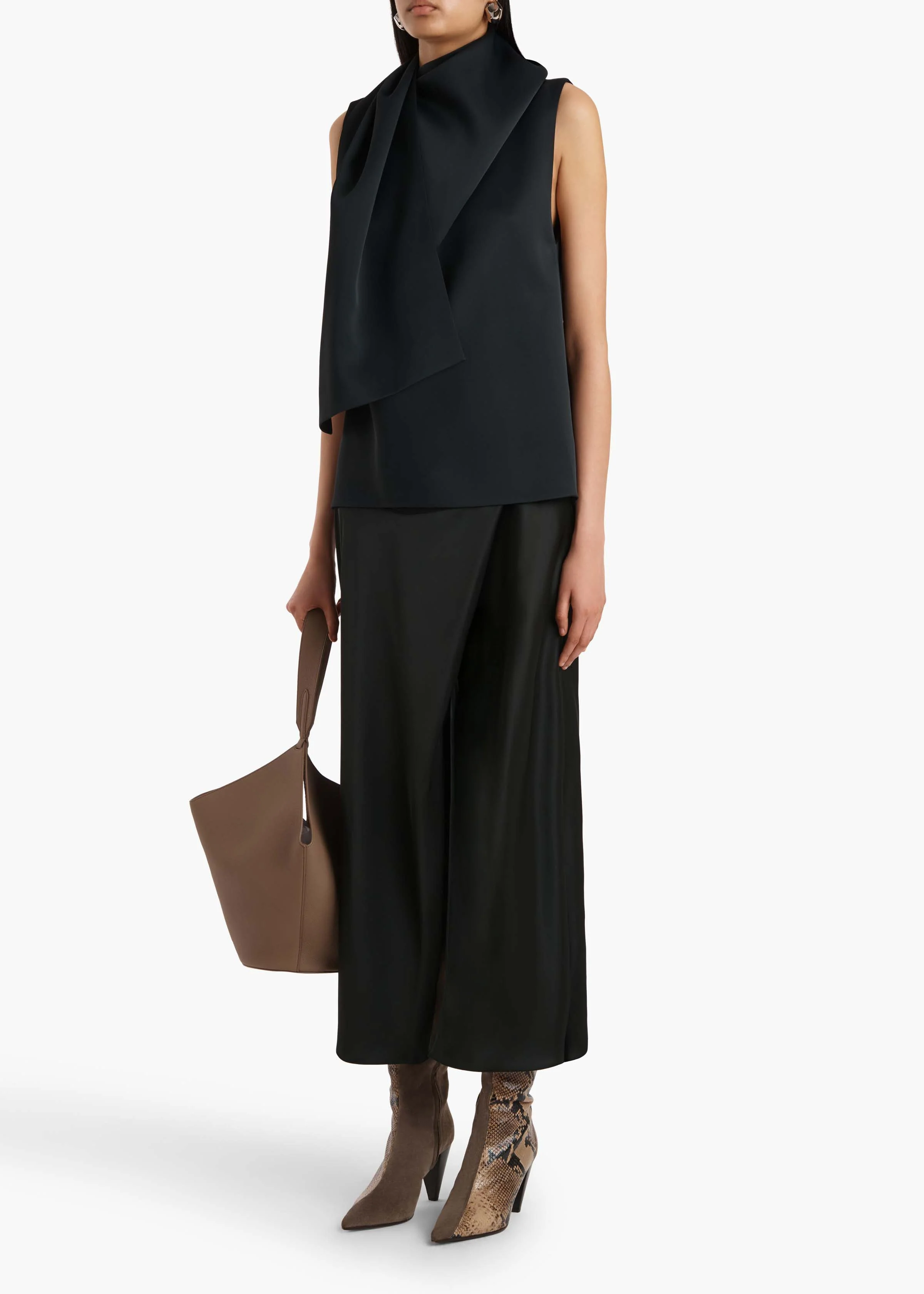 Khaite - Loe Top in Black - Image 10