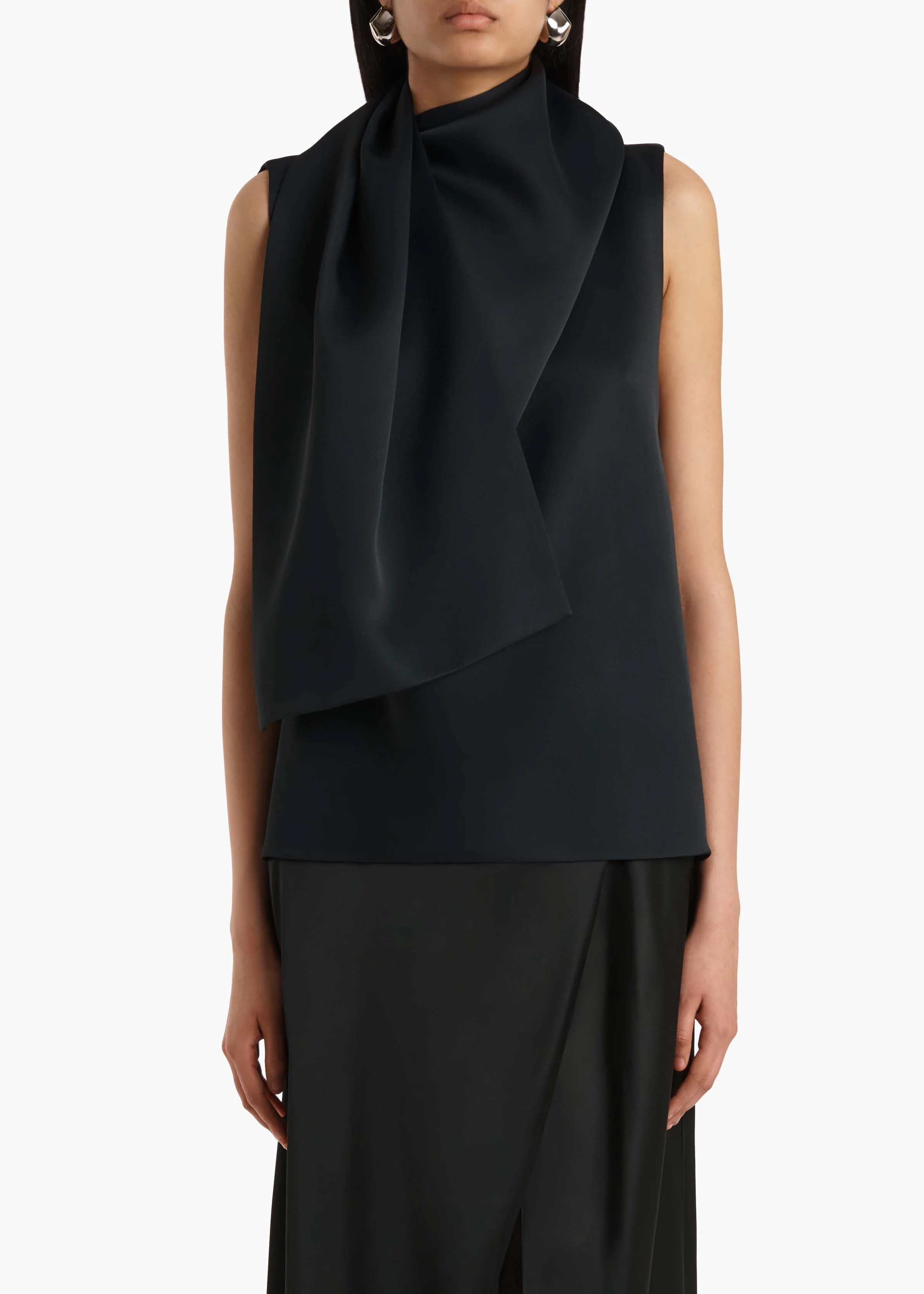 Khaite - Loe Top in Black - Image 11