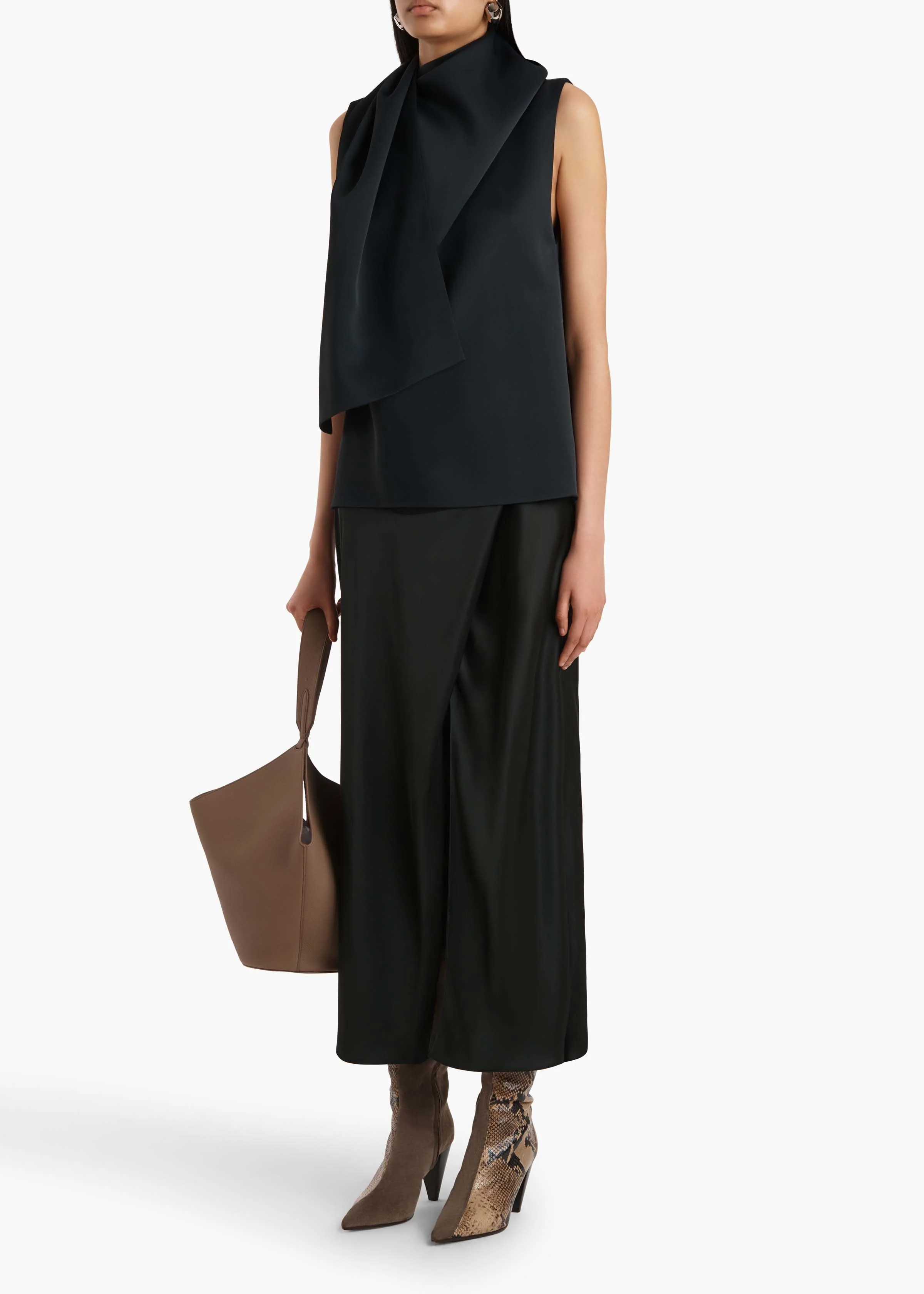 Khaite - Loe Top in Black - Image 16