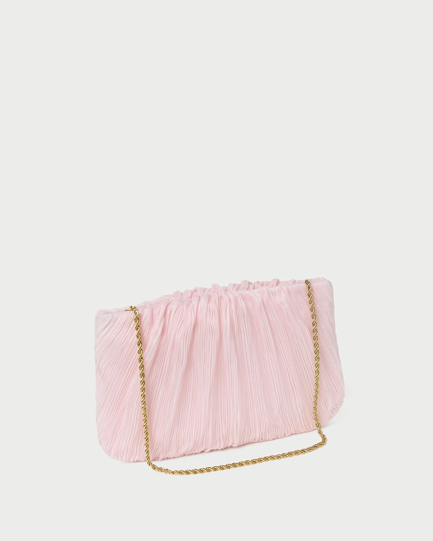Loeffler Randall - Brit Pink Flat Pleated Clutch - Image 2