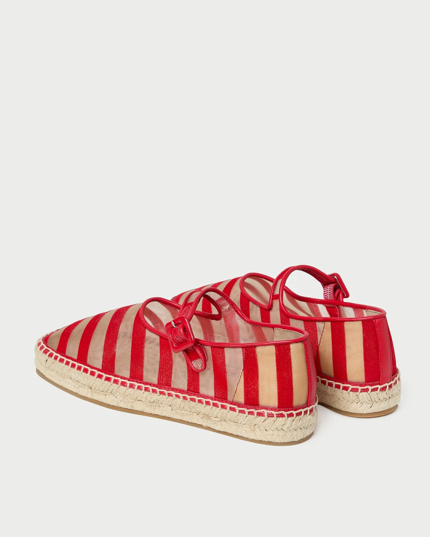 Loeffler Randall - Clover Red/Caramel Mesh Espadrille - Image 5