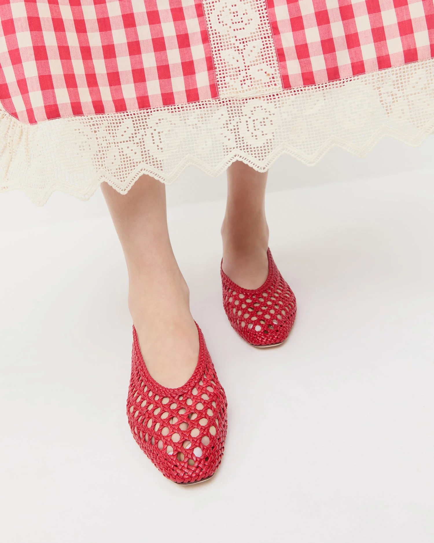 Loeffler Randall - Emery Red Ballet Flat - Image 2