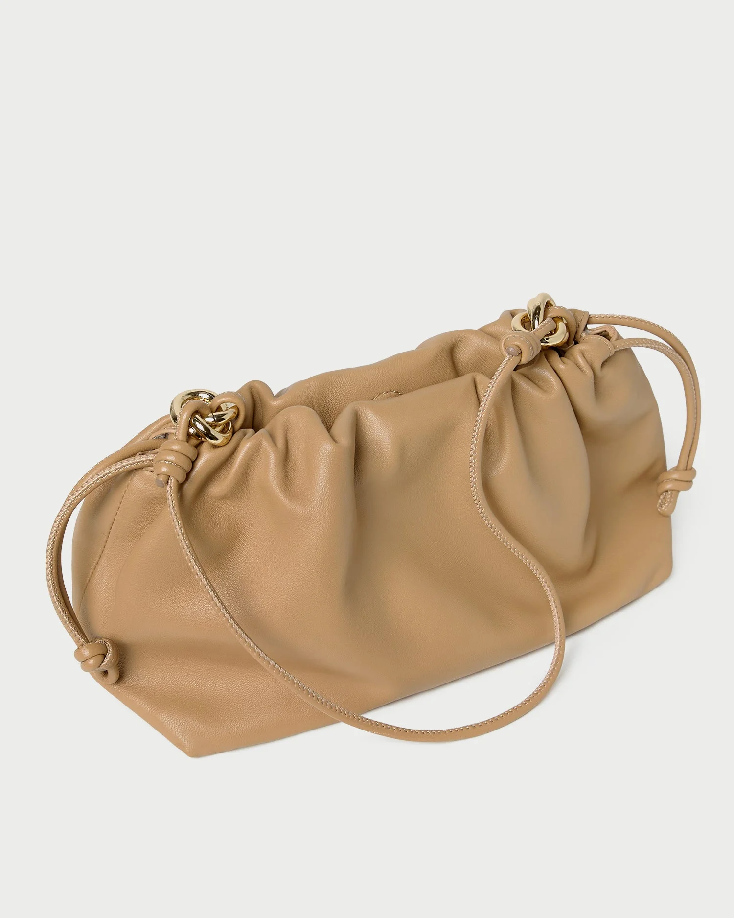 Loeffler Randall - Kiri Khaki Leather Shoulder Bag - Image 3