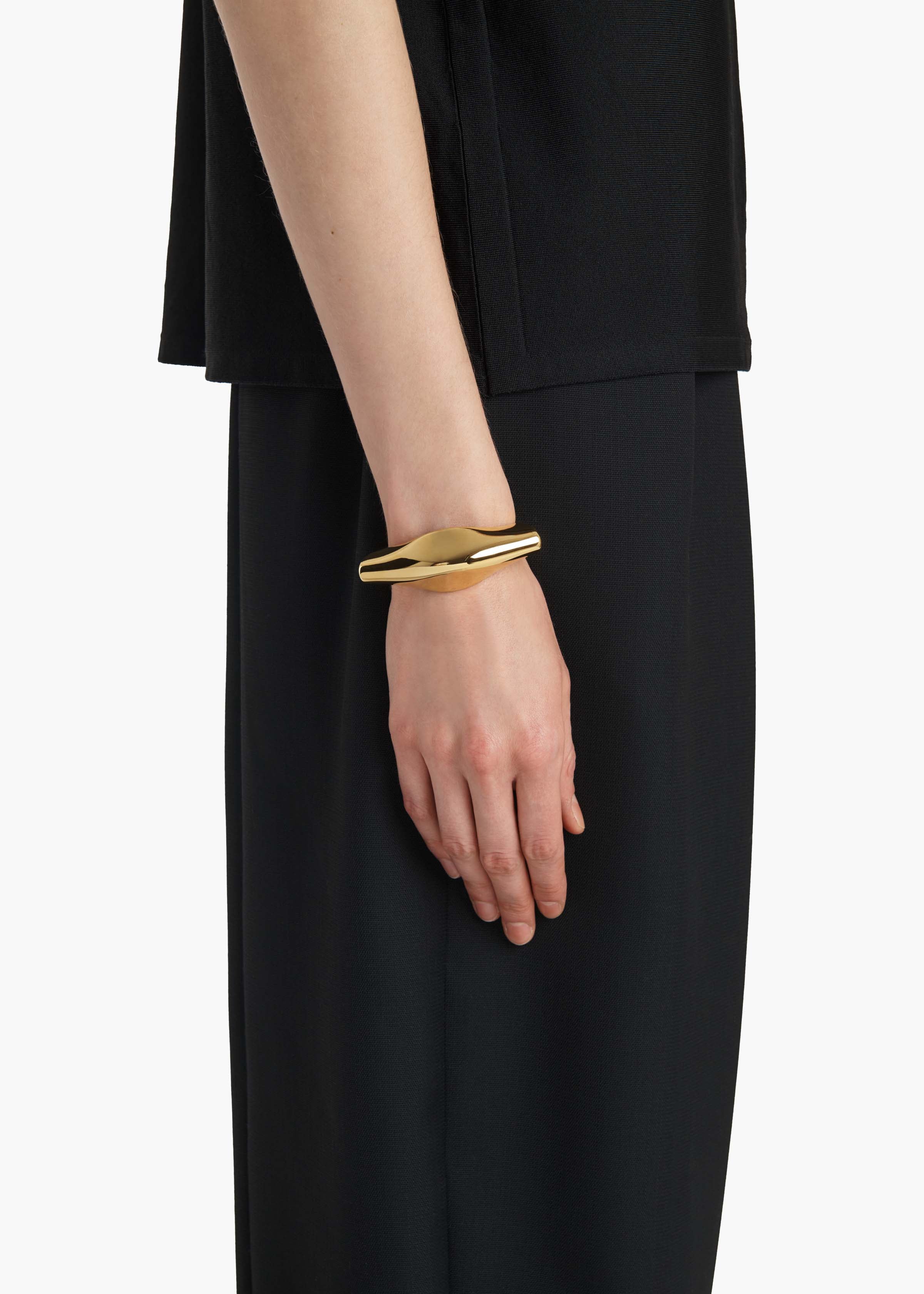 Khaite - Lotus Cuff in Gold - Image 3
