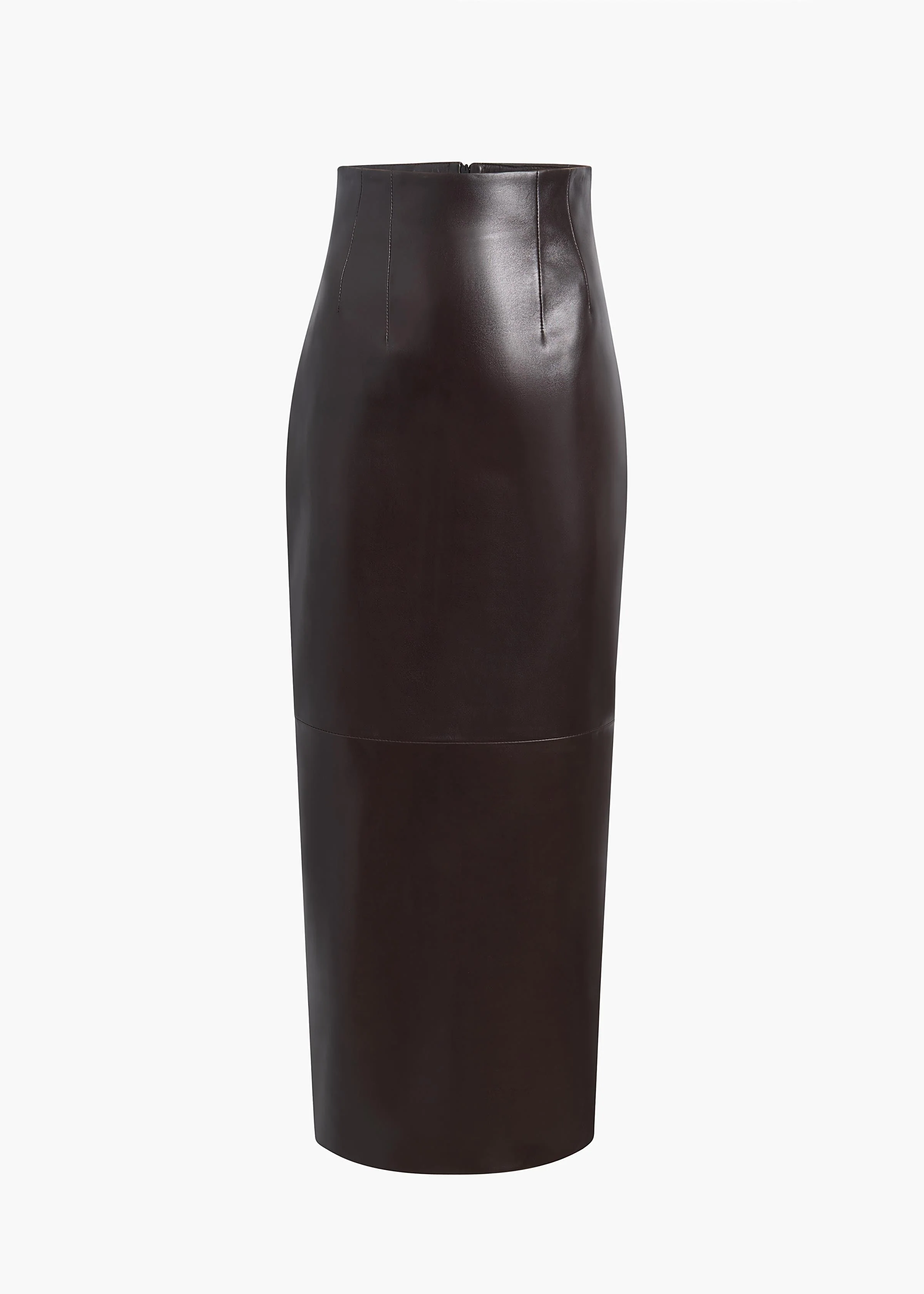 Khaite - Loxley Skirt in Mud Leather - Image 8