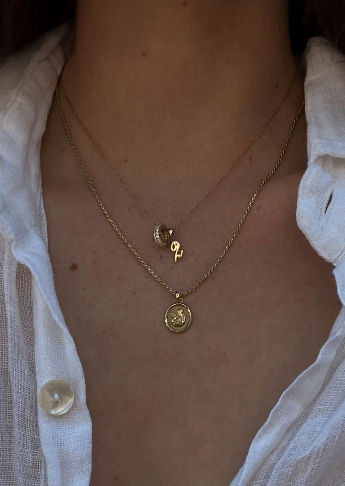 Kinn - Lucky Number Charm Pendant - Image 2