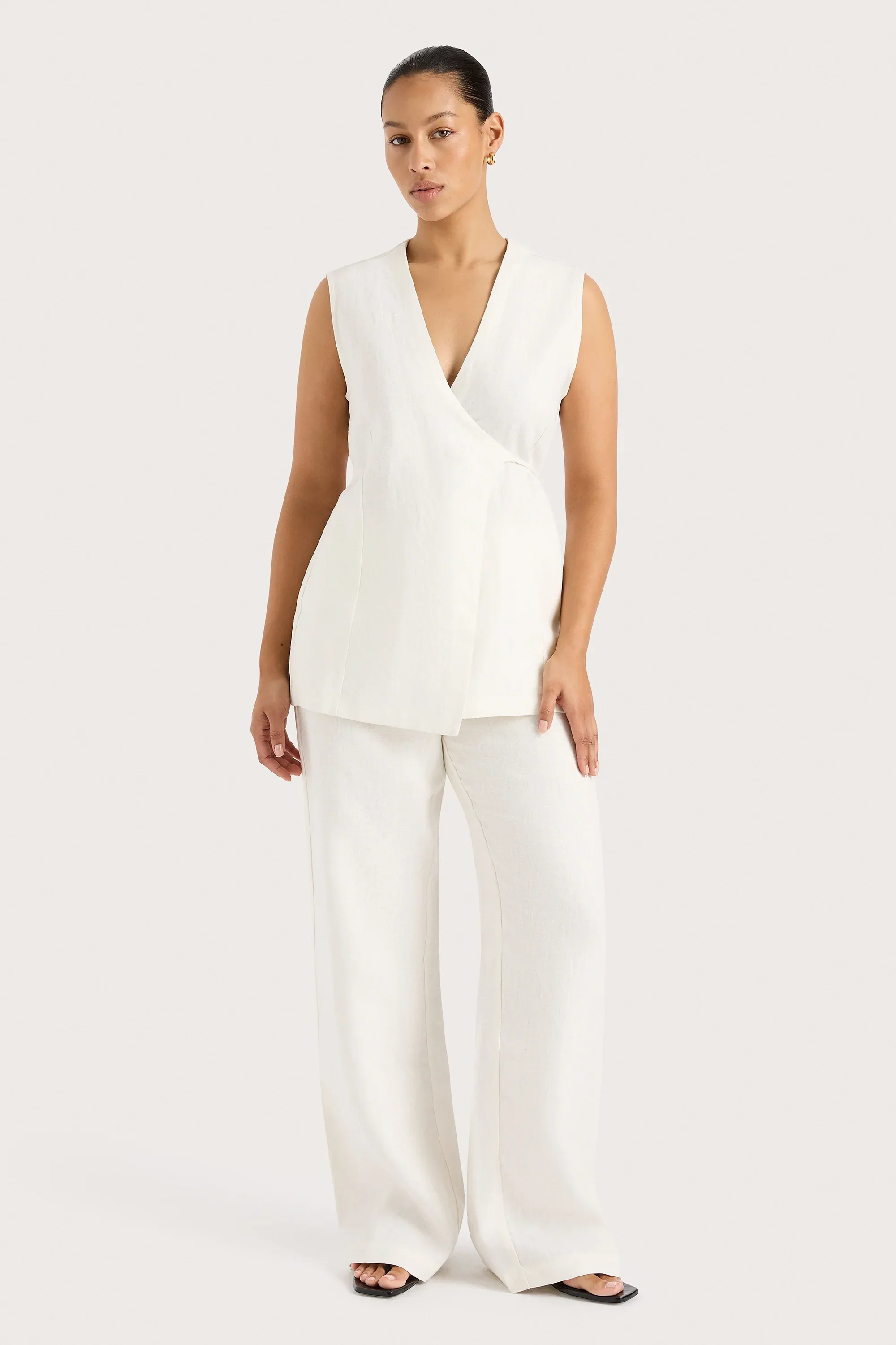 Faithfull - Lulea Pant White - Final Sale
