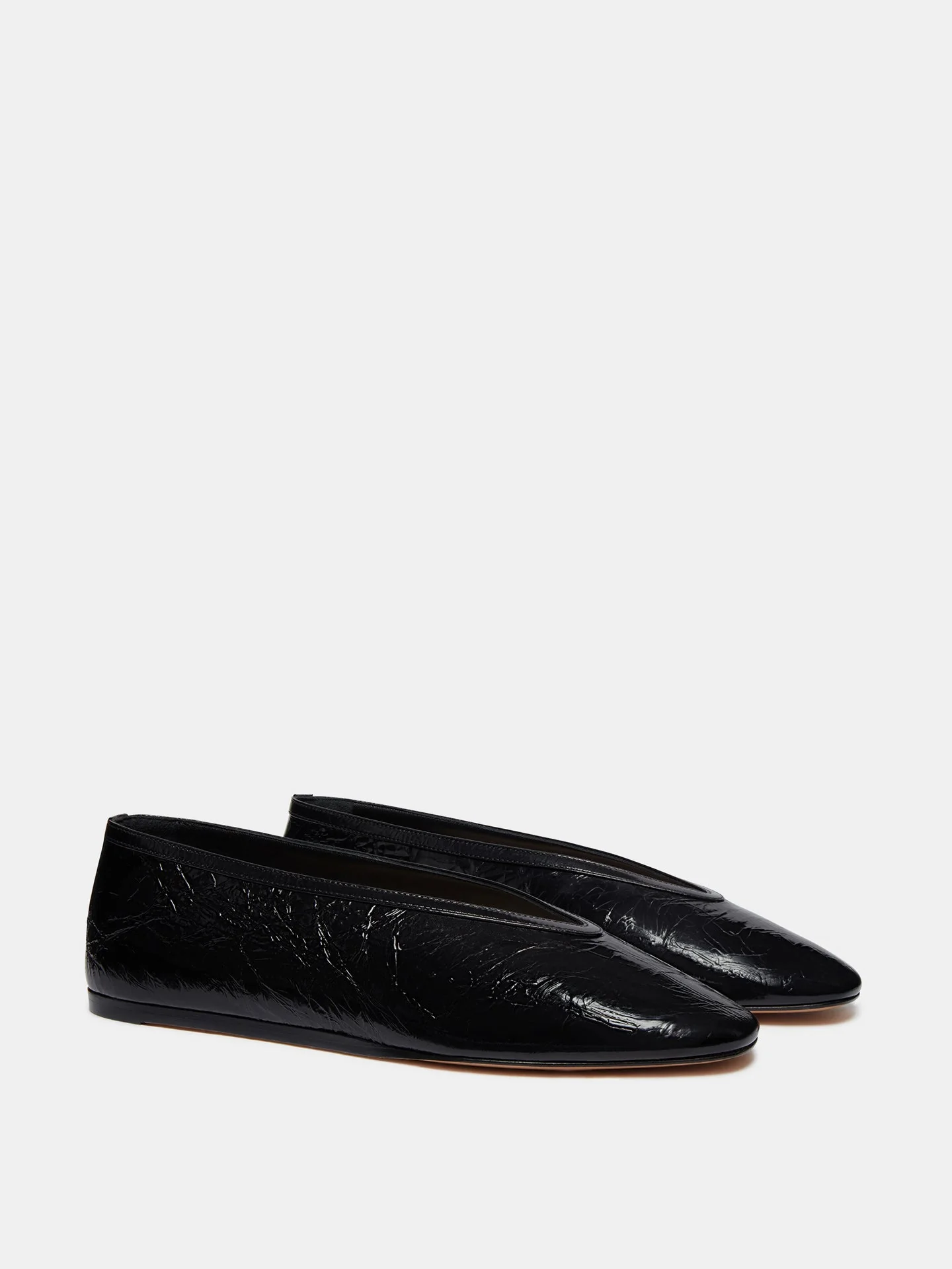 Le Monde Beryl - Luna Slipper / Black Naplack Leather - Image 2
