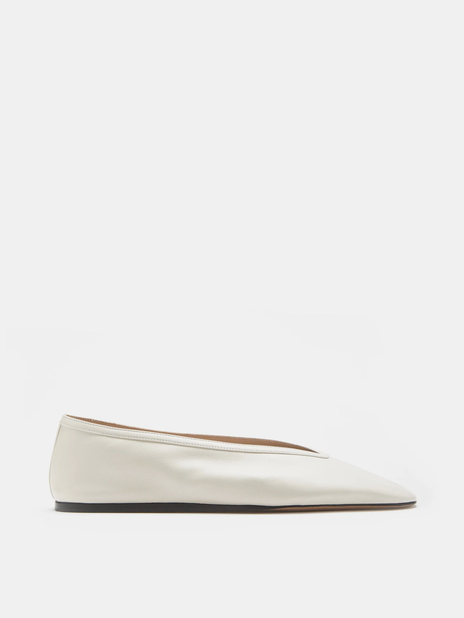 Le Monde Beryl - Luna Slipper / Ecru Leather