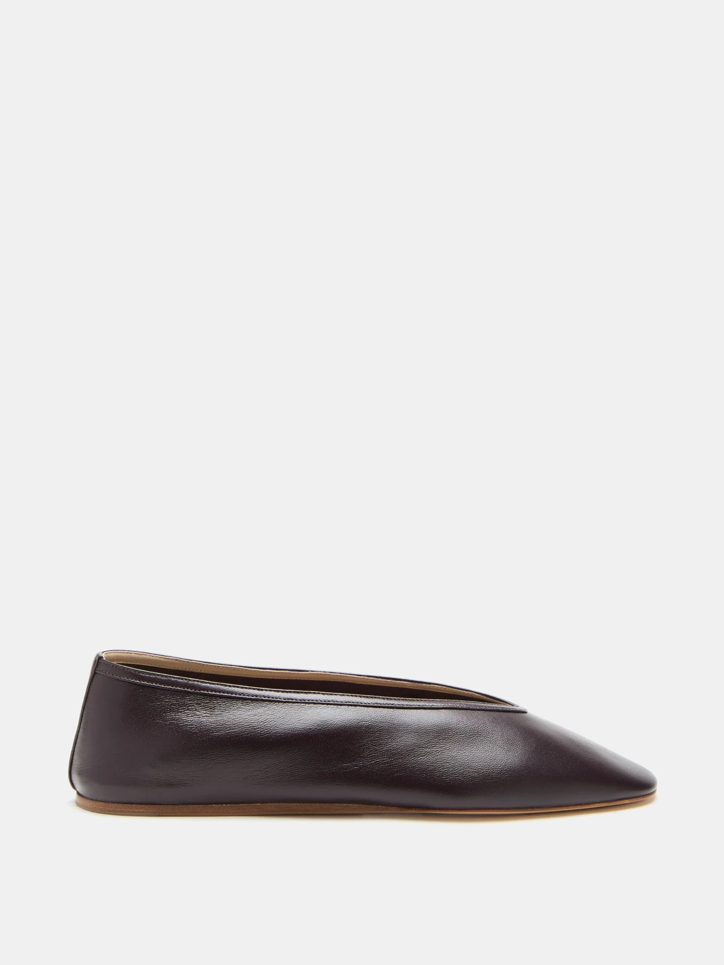 Le Monde Beryl - Luna Slipper / Plum Leather