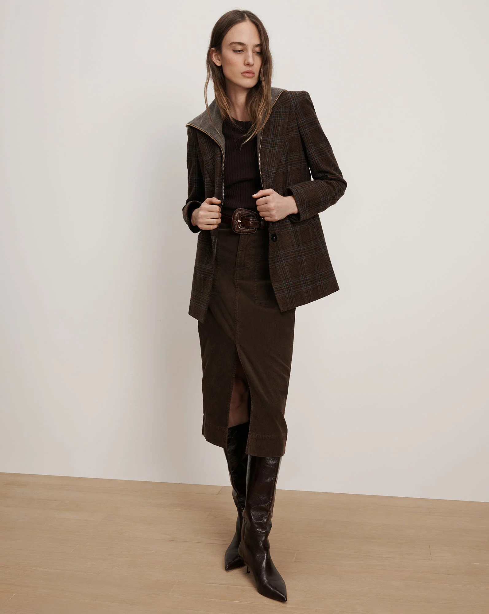 Veronica Beard - Maci Plaid Dickey Jacket - Image 2