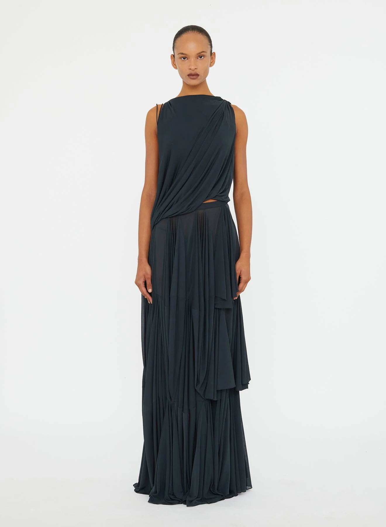 Christopher Esber - Macrame Silk Knot Dropped Armhole Top - Image 4