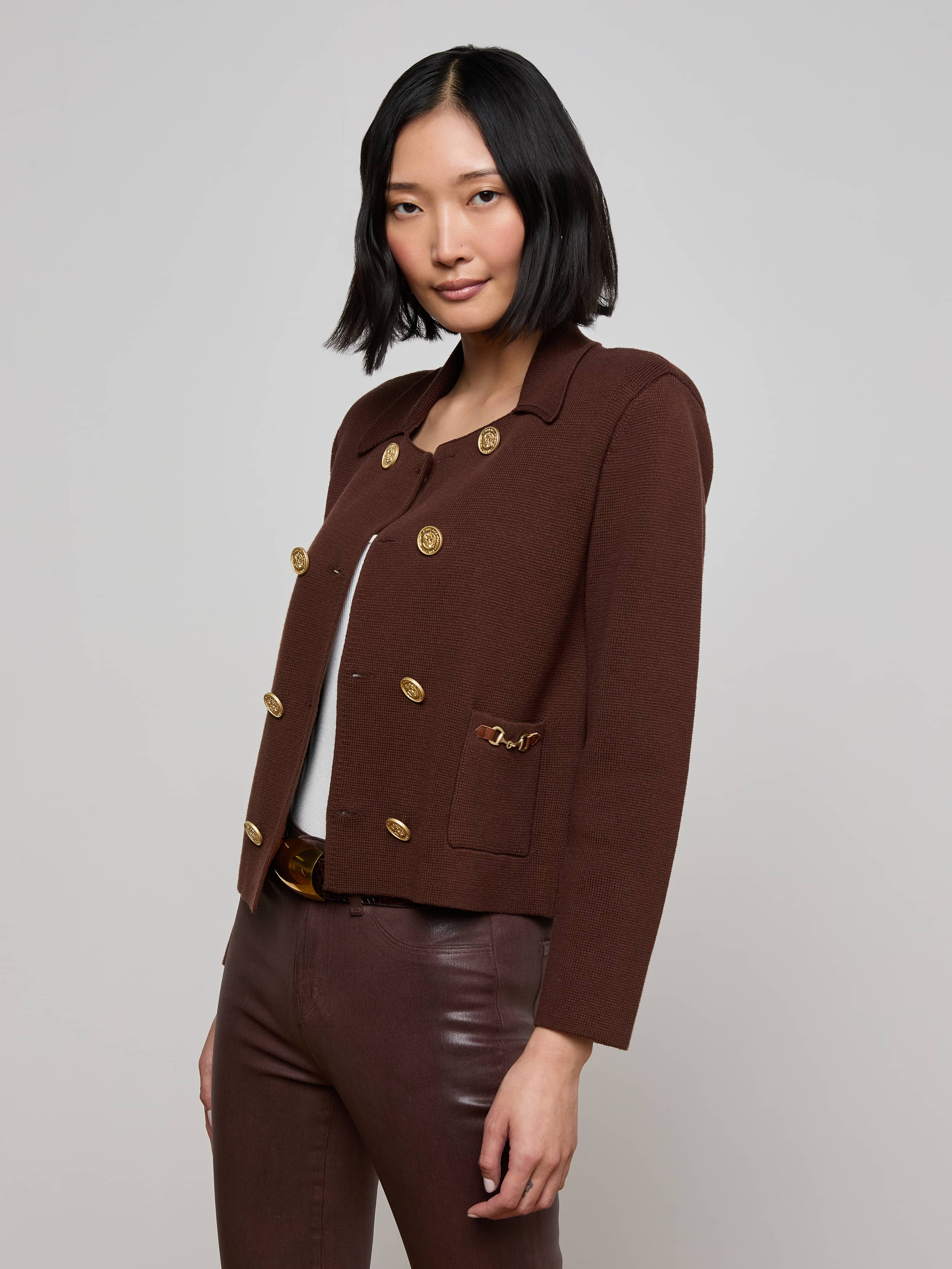 L'AGENCE - Madilyn Knit Jacket - Image 2
