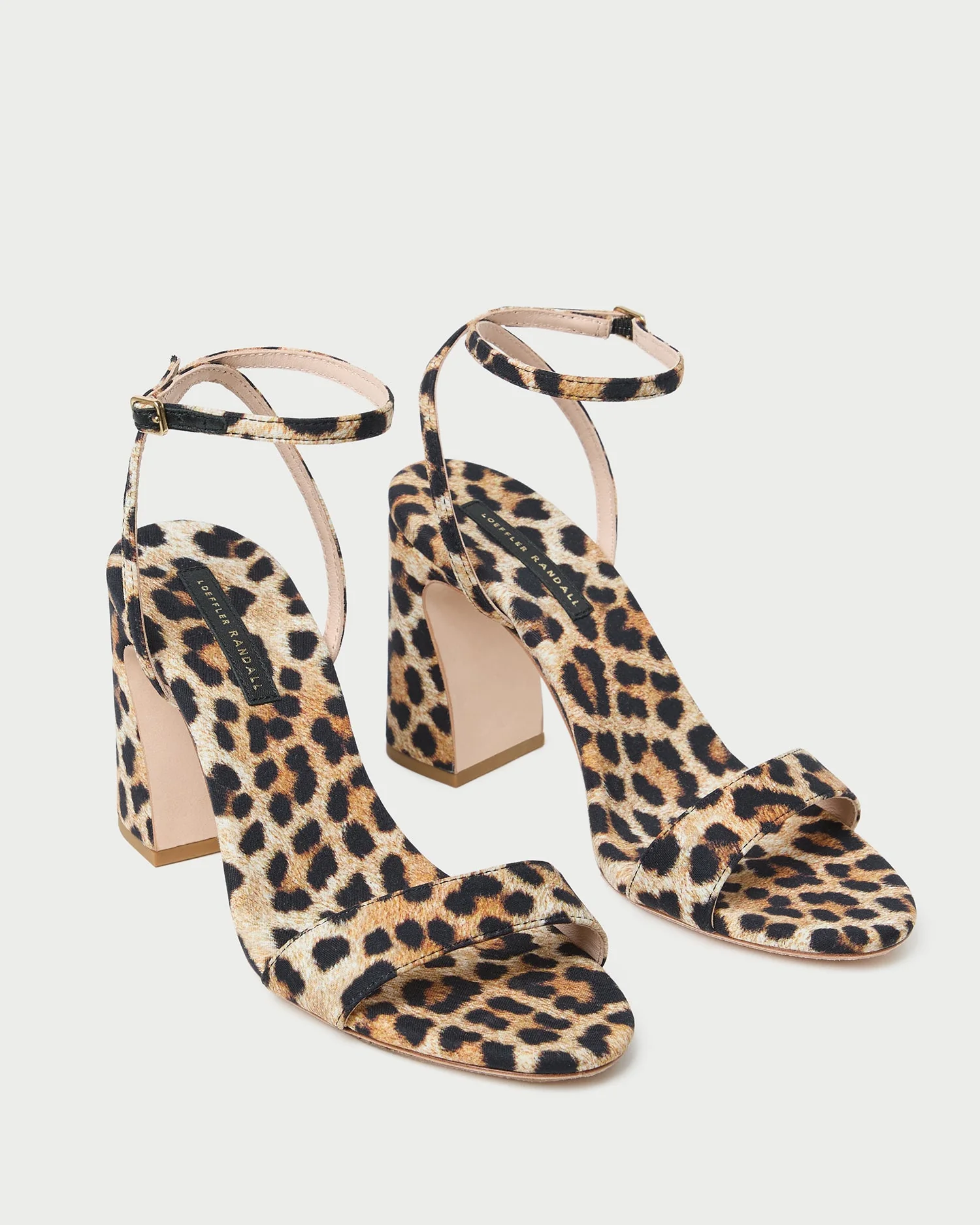 Loeffler Randall - Malia Leopard Curved - Heel Sandal - Image 4