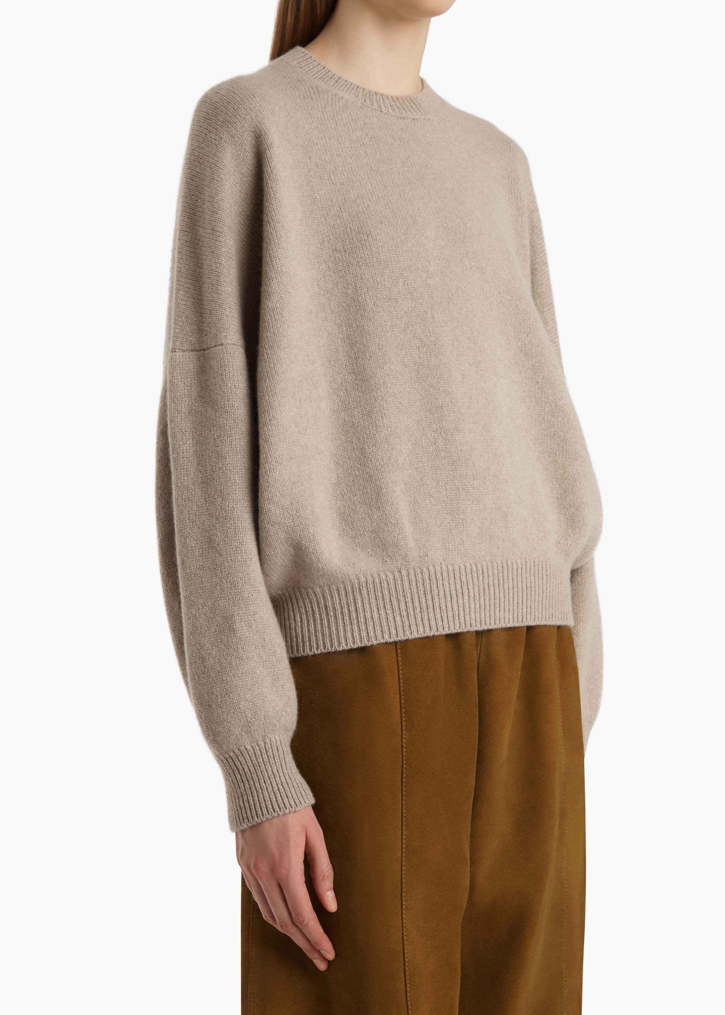 Khaite - Margaux Sweater in Putty - Image 5