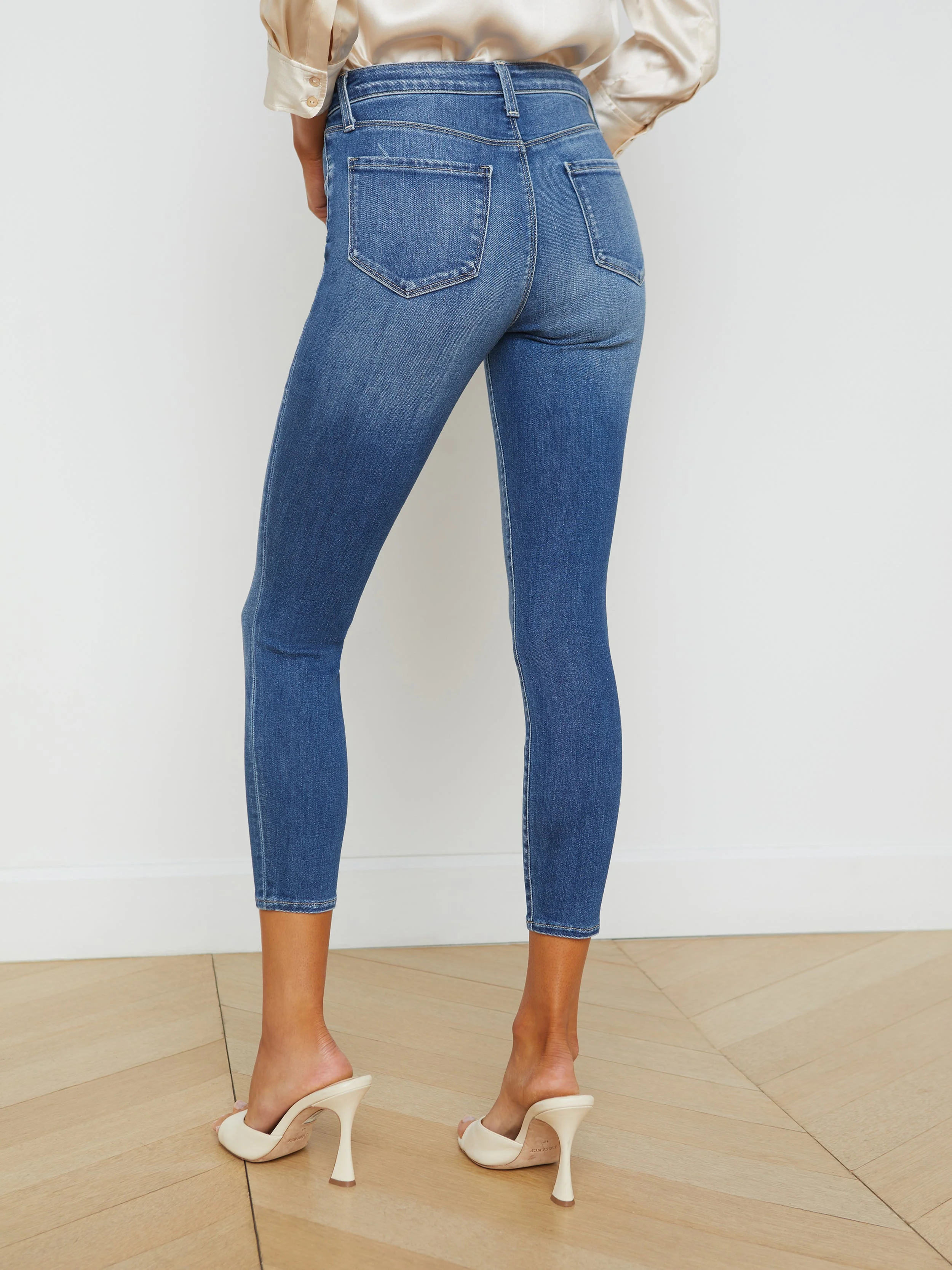 L'AGENCE - Margot Cropped Skinny Jean - Image 4