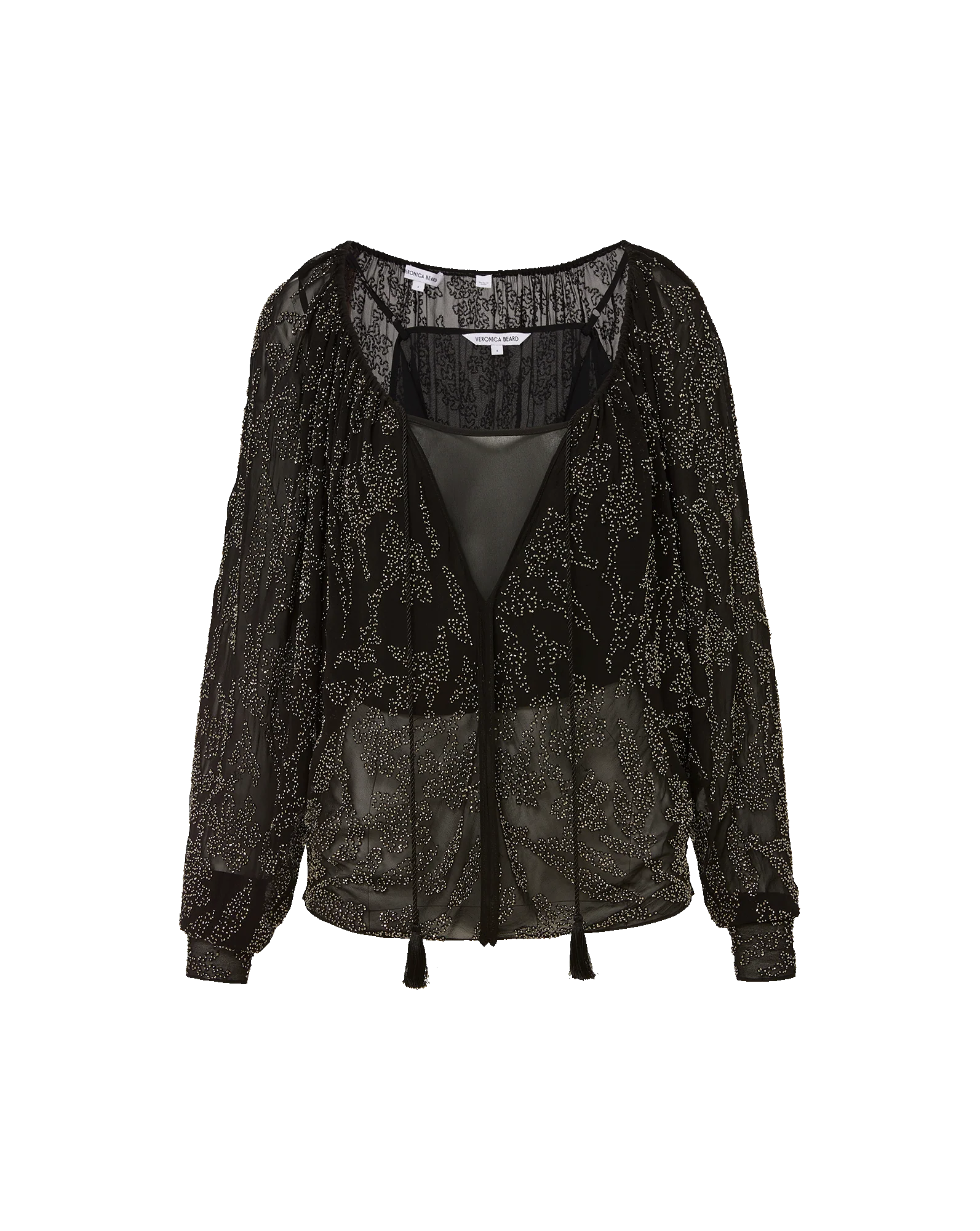 Veronica Beard - Marlena Beaded Blouse - Image 5