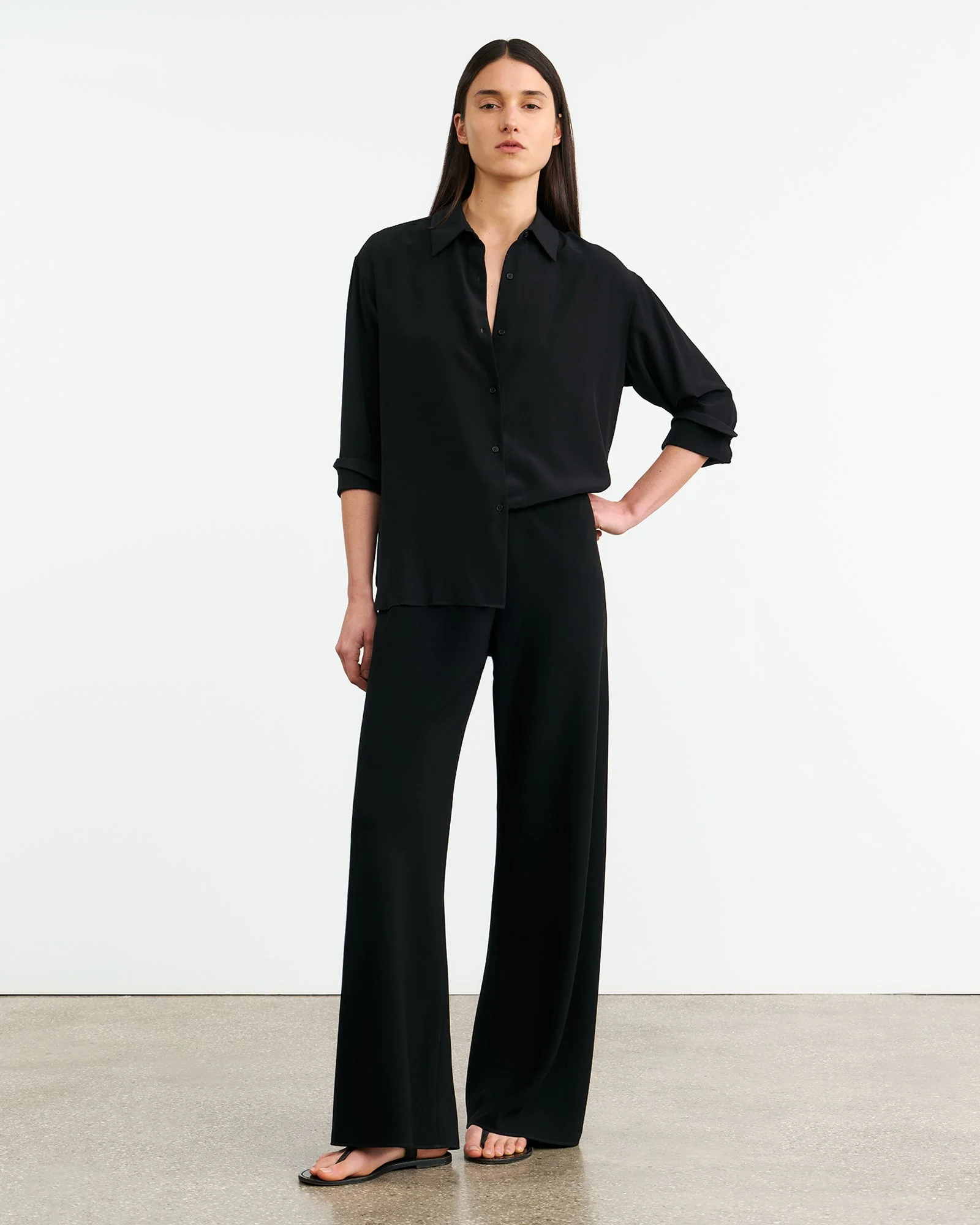 Nili Lotan - MARLOW WIDE LEG PANT - Image 2