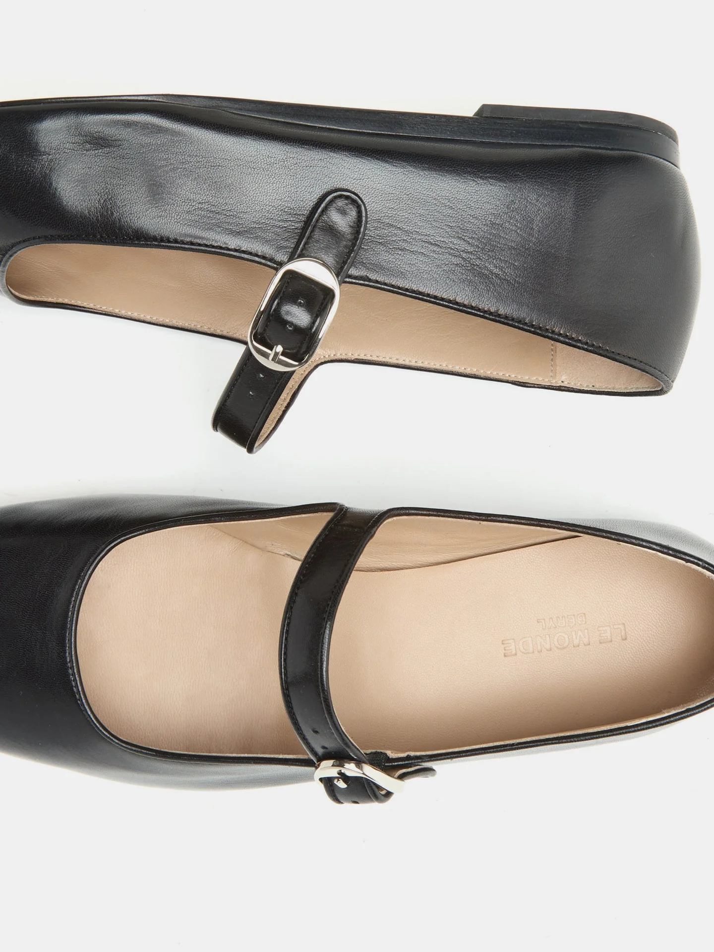 Le Monde Beryl - Mary Jane / Black Leather - Image 4