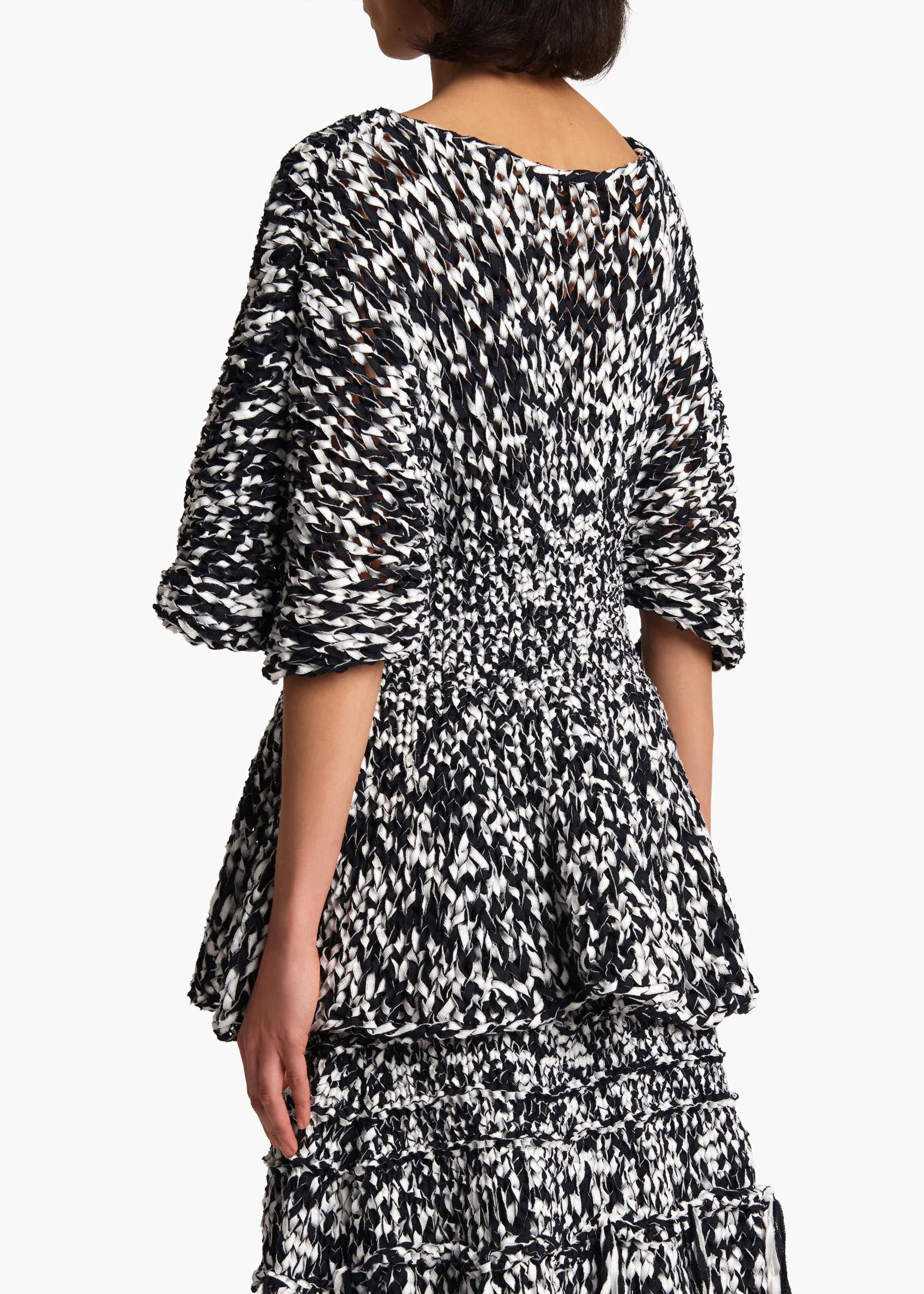 Khaite - Mathilde Top in Glaze and Midnight - Image 4
