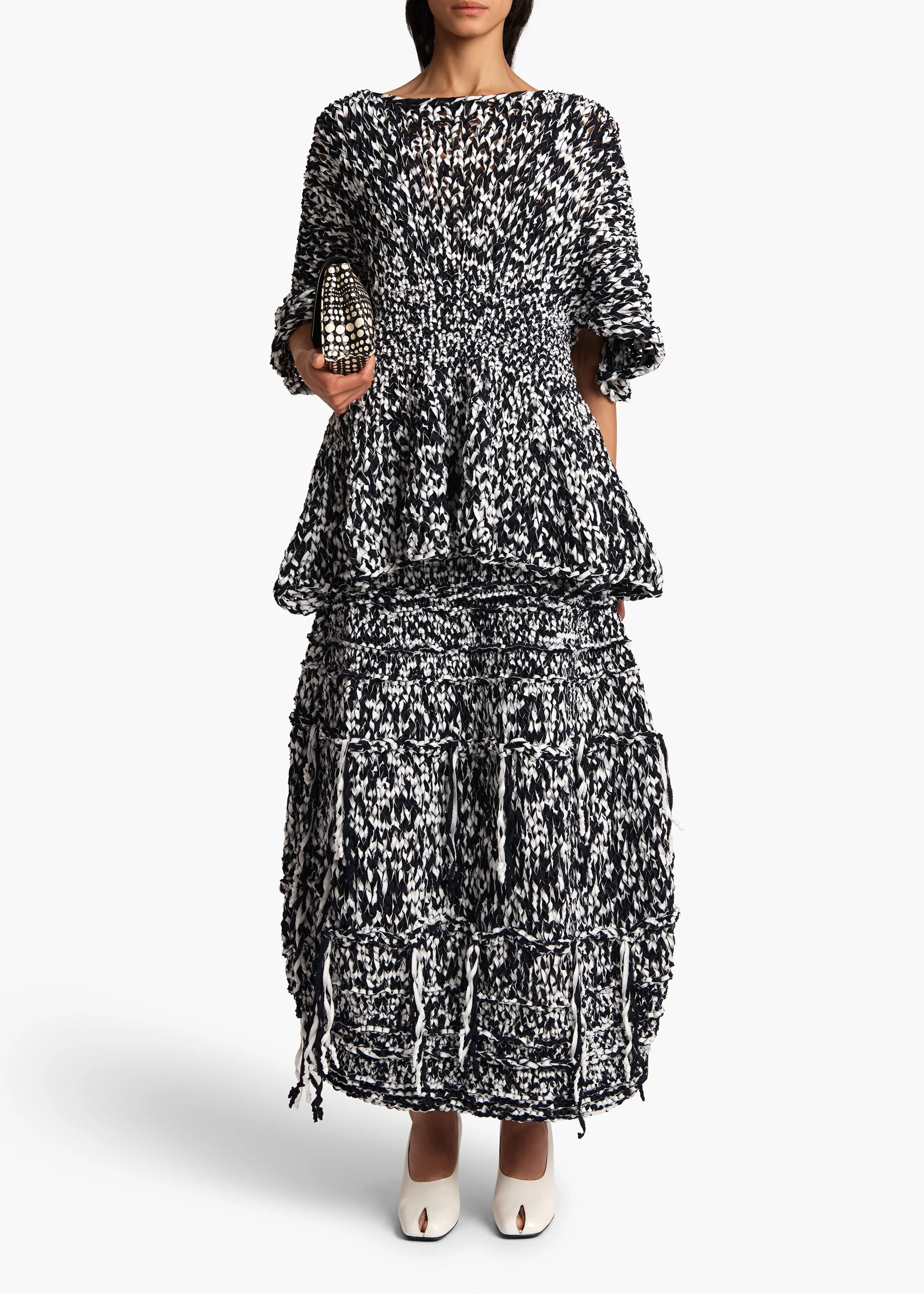 Khaite - Mathilde Top in Glaze and Midnight - Image 9