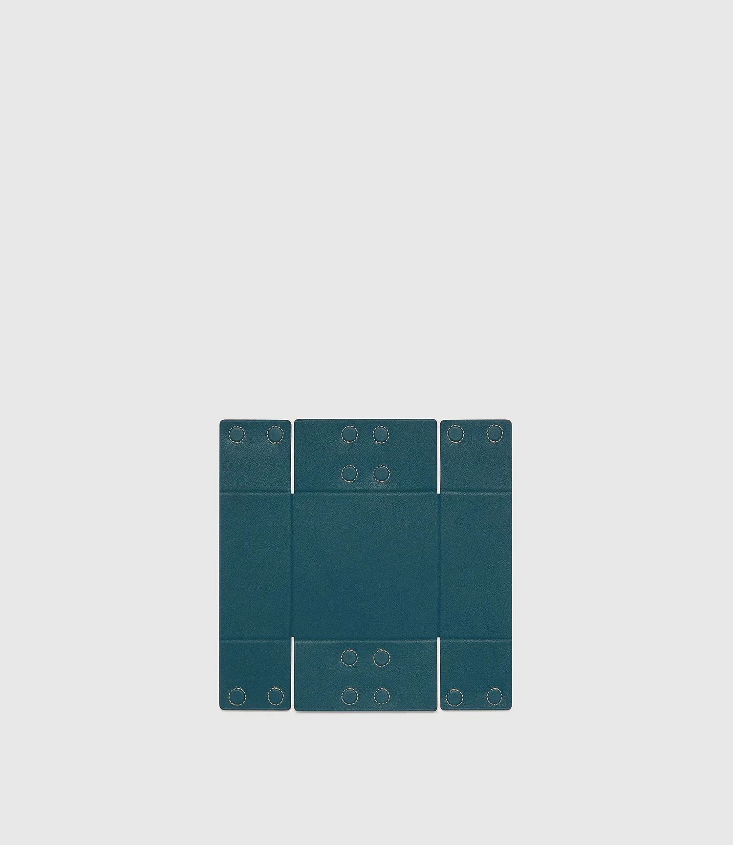 Metier - Medium Reversible Collapsible Box Buffalo Cognac and Smooth Calfskin Lost At Sea - Image 3