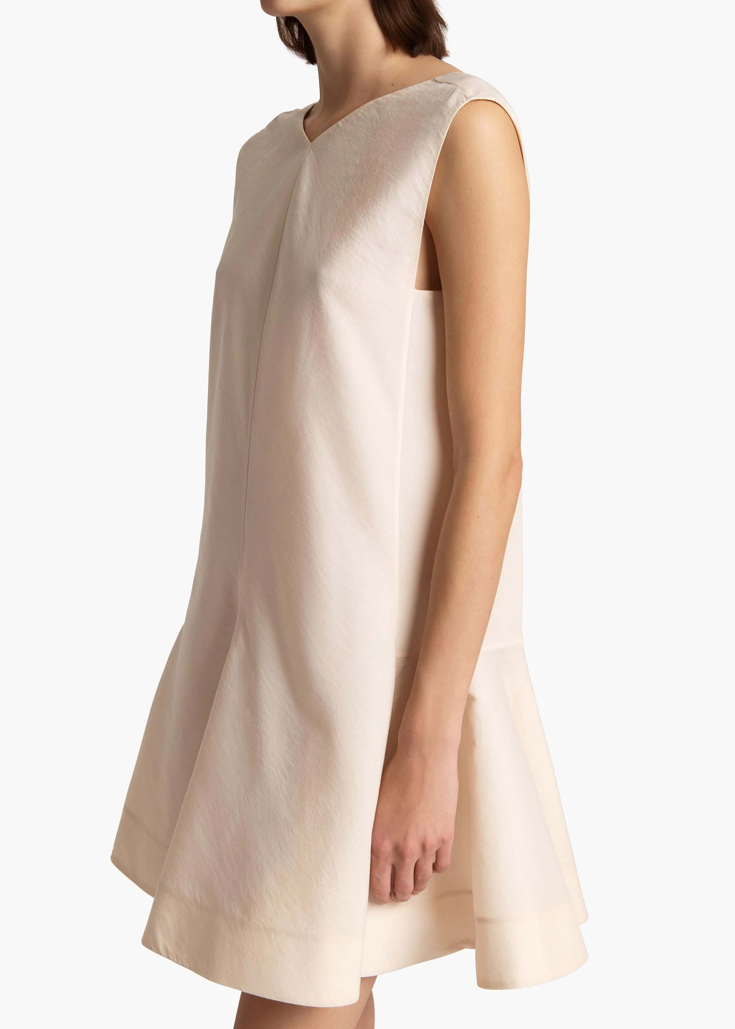 Khaite - Mel Dress in Natural Silk Organza - Image 10