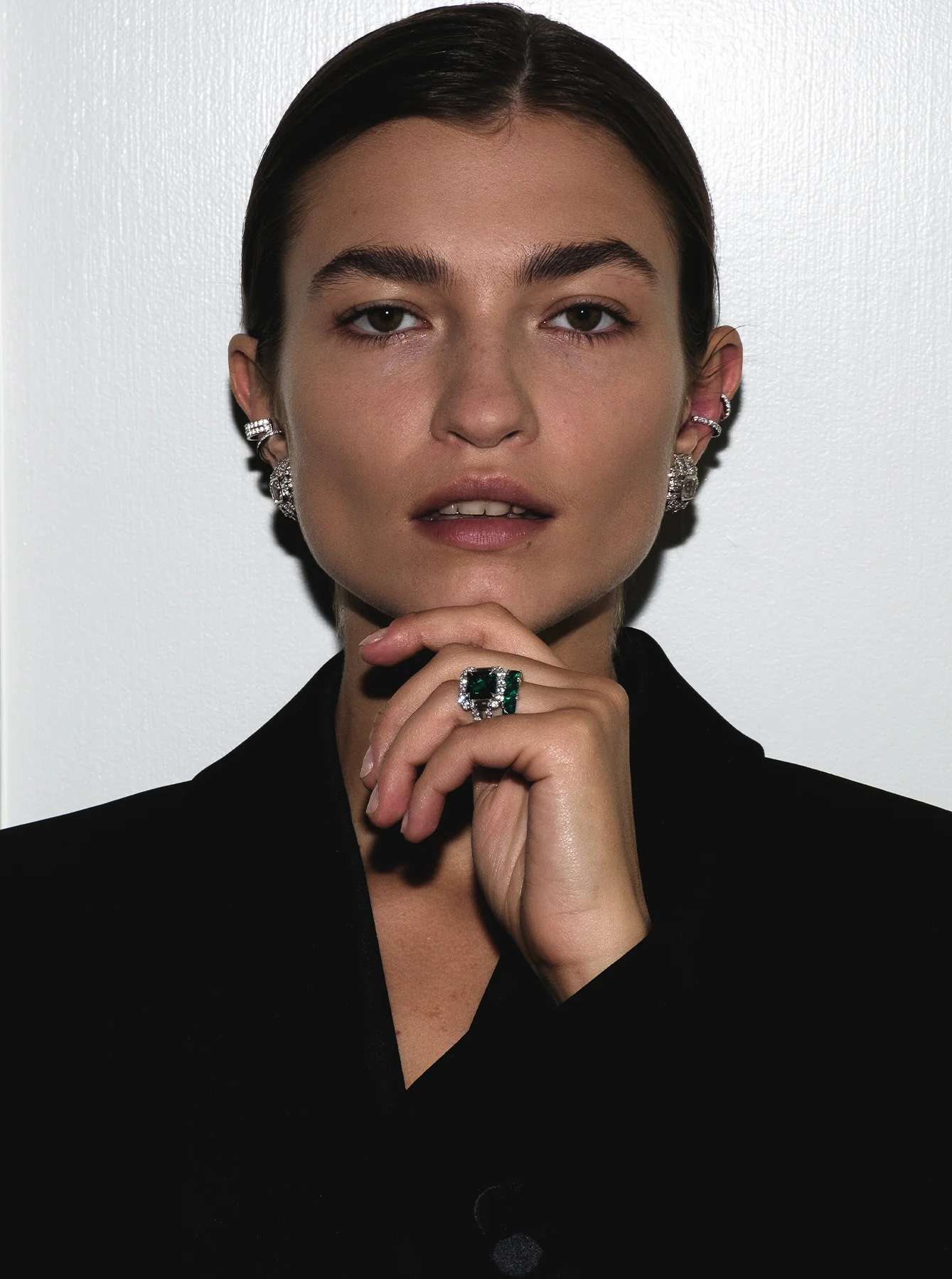 Dorsey - MERCER, LAB RED SAPPHIRE RING, GOLD - Image 3