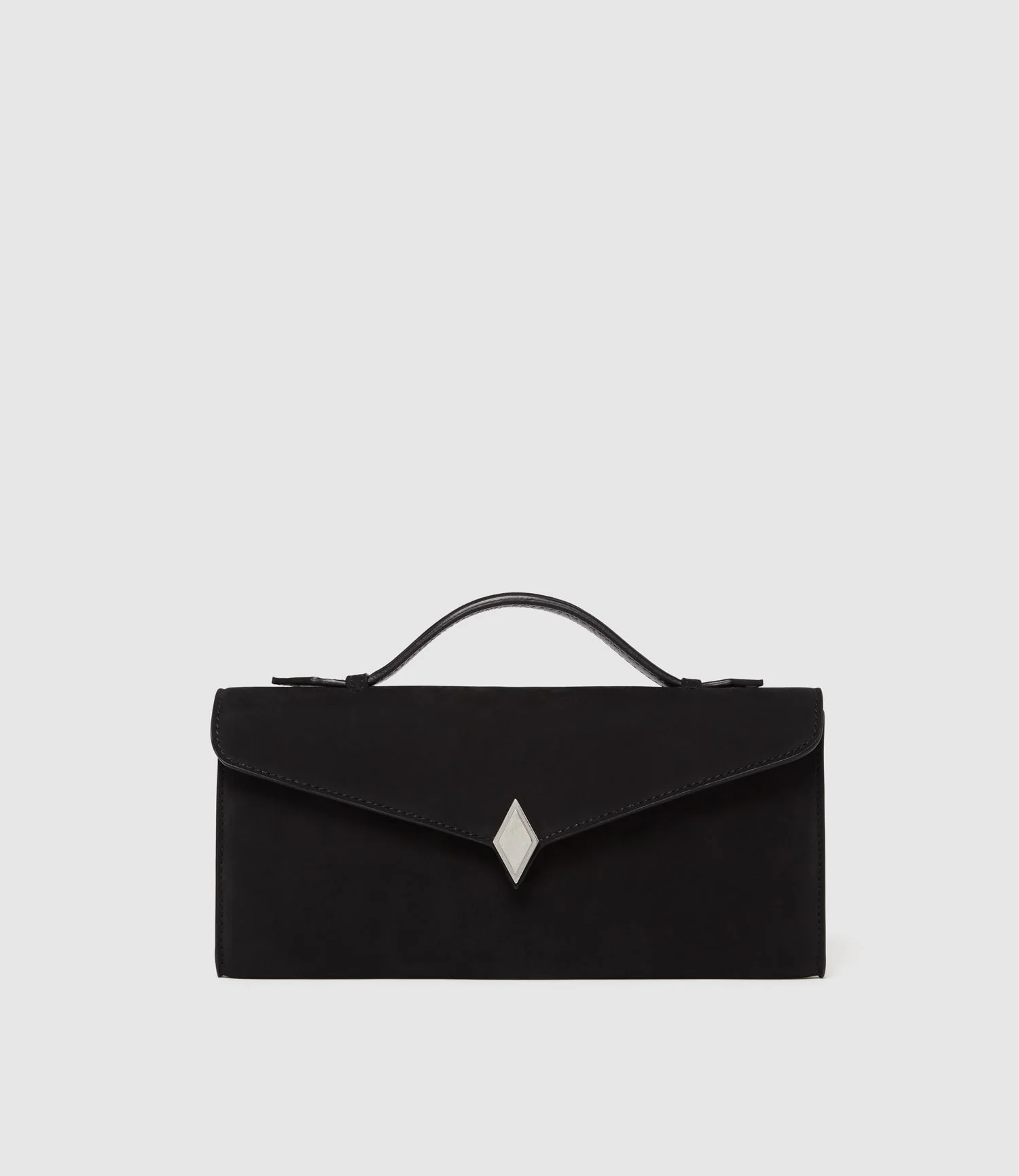 Metier - Edge Clutch Nubuck Black