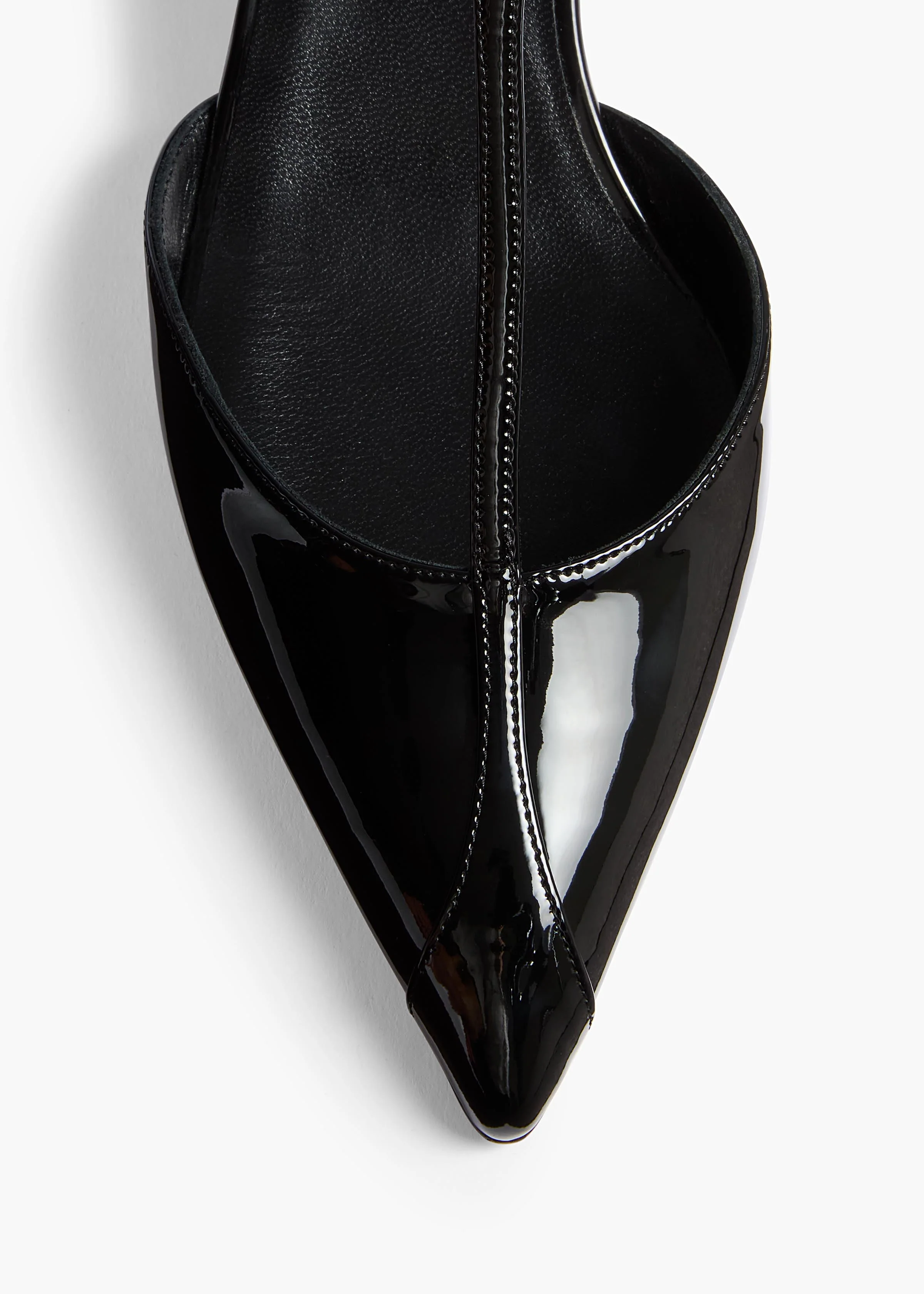 Khaite - Mia Pump in Black Patent Leather - Image 10