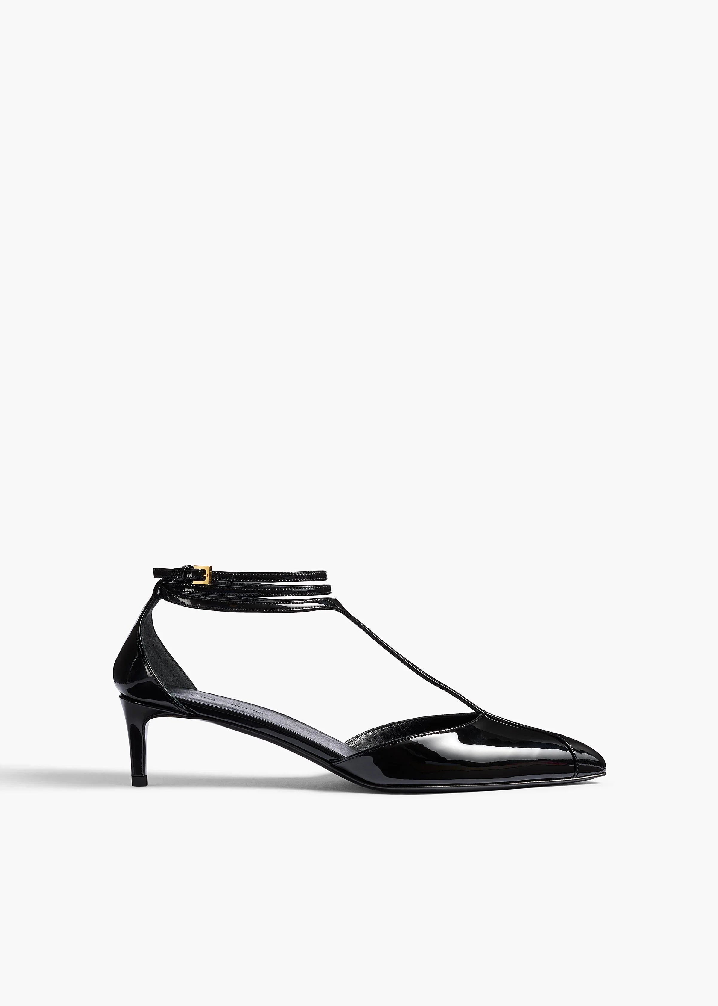 Khaite - Mia Pump in Black Patent Leather - Image 7