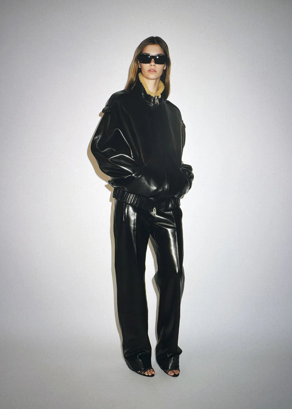 Khaite - Miles Pant in Black Leather - Image 15