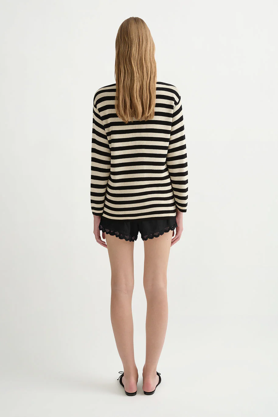 Posse - MILES TOP - CREAM & BLACK - Image 4