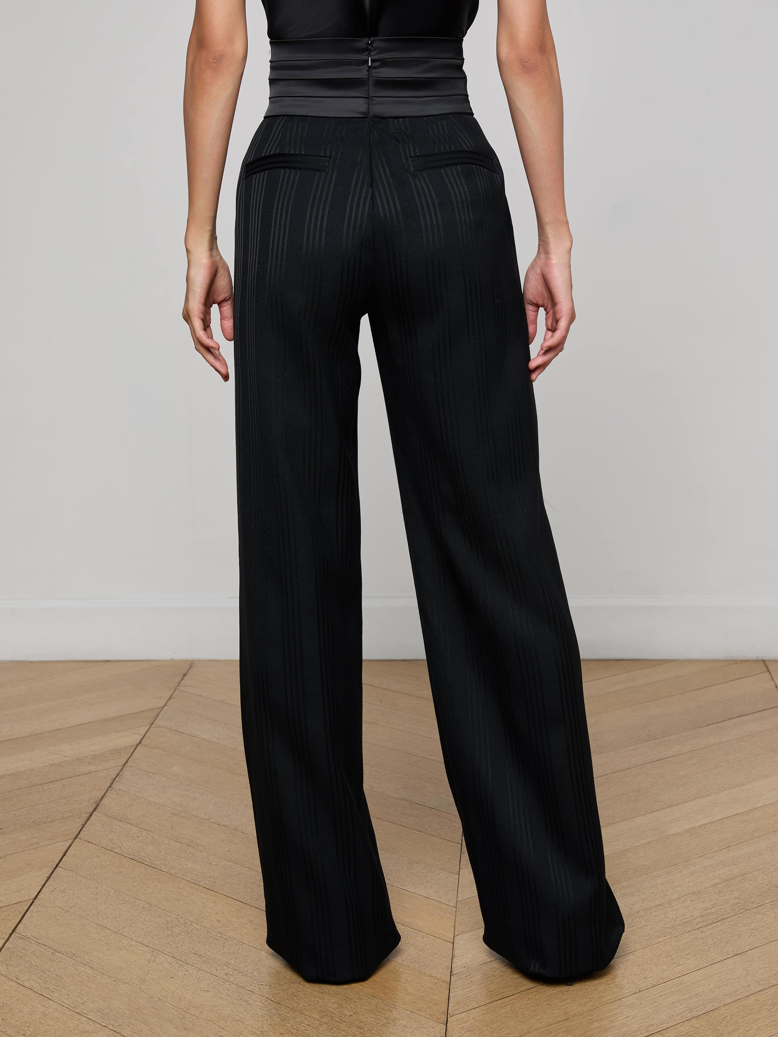 L'AGENCE - Minerva Cummerbund Trouser - Image 10