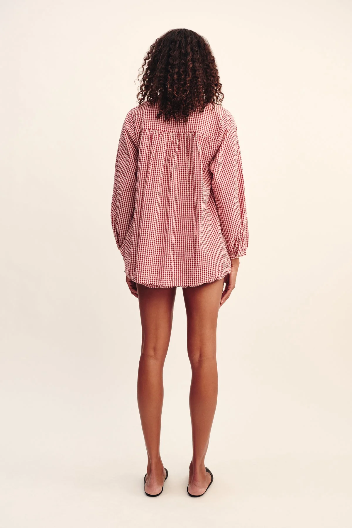 Posse - MIRA SHIRT - RED GINGHAM - Image 4