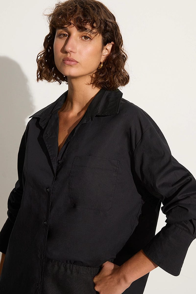 Faithfull - Mirabella Shirt Black - Final Sale - Image 5