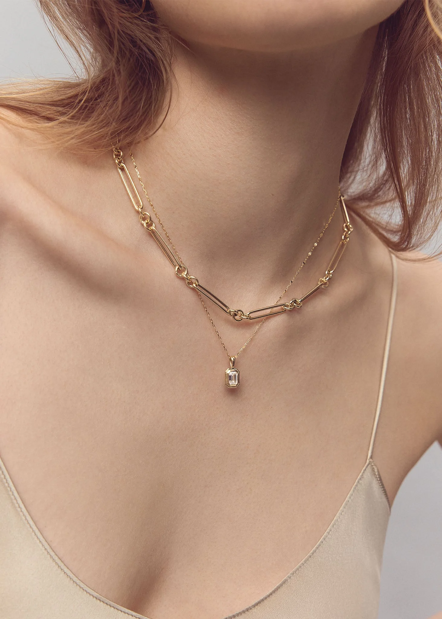 Kinn - Mixed Link Chain Necklace - Image 5