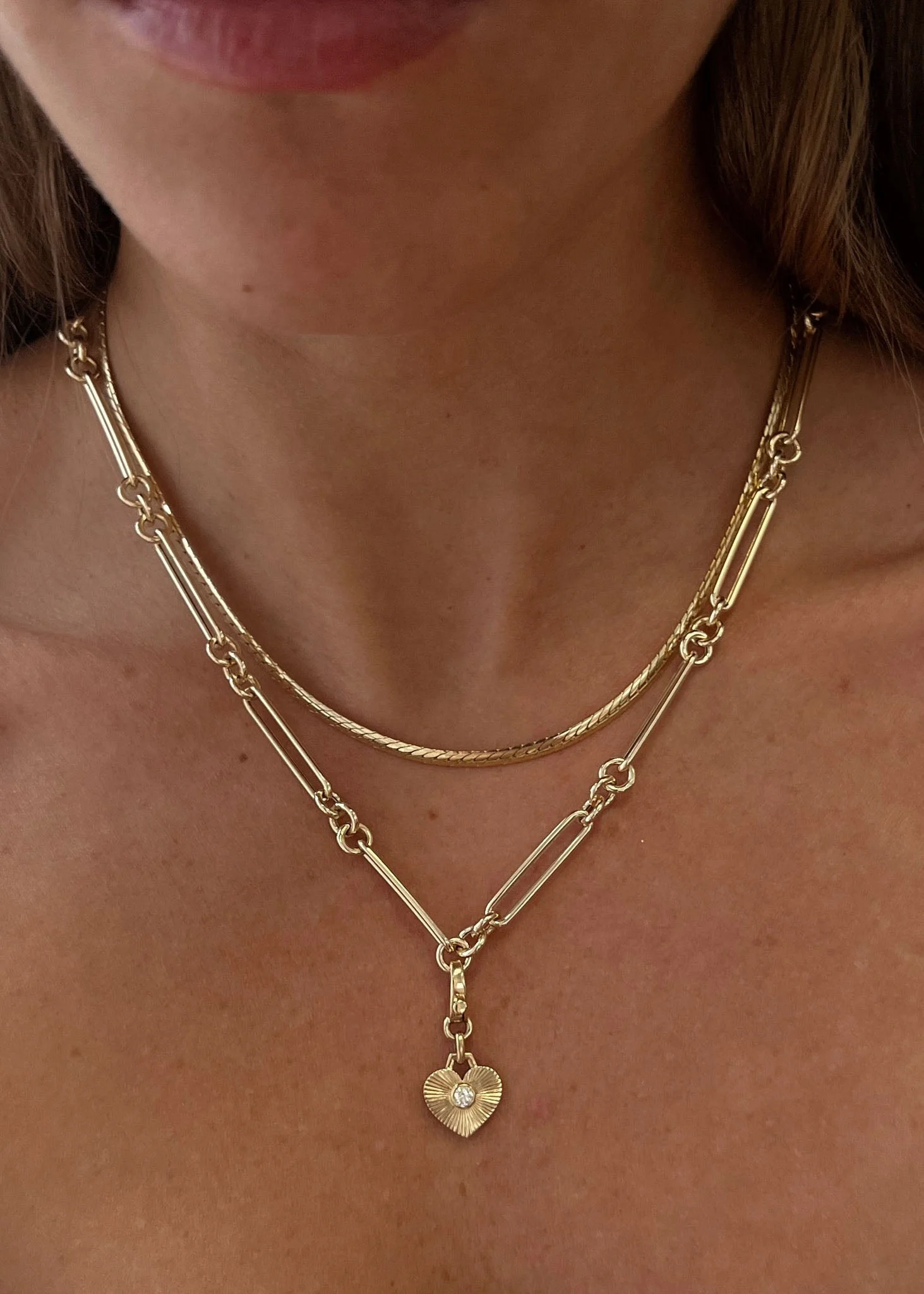 Kinn - Mixed Link Chain Necklace - Image 8