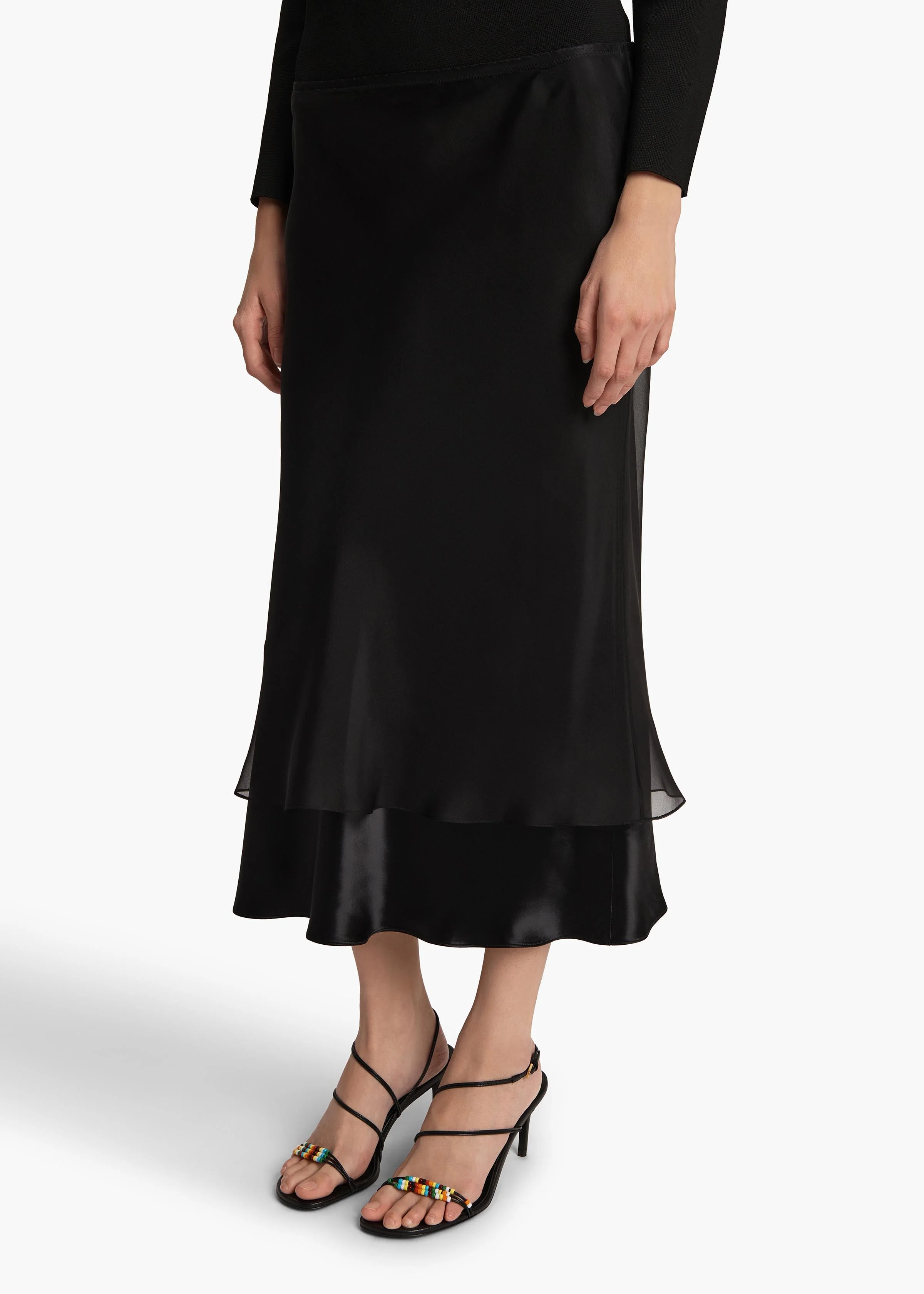 Khaite - Monina Skirt in Black - Image 5