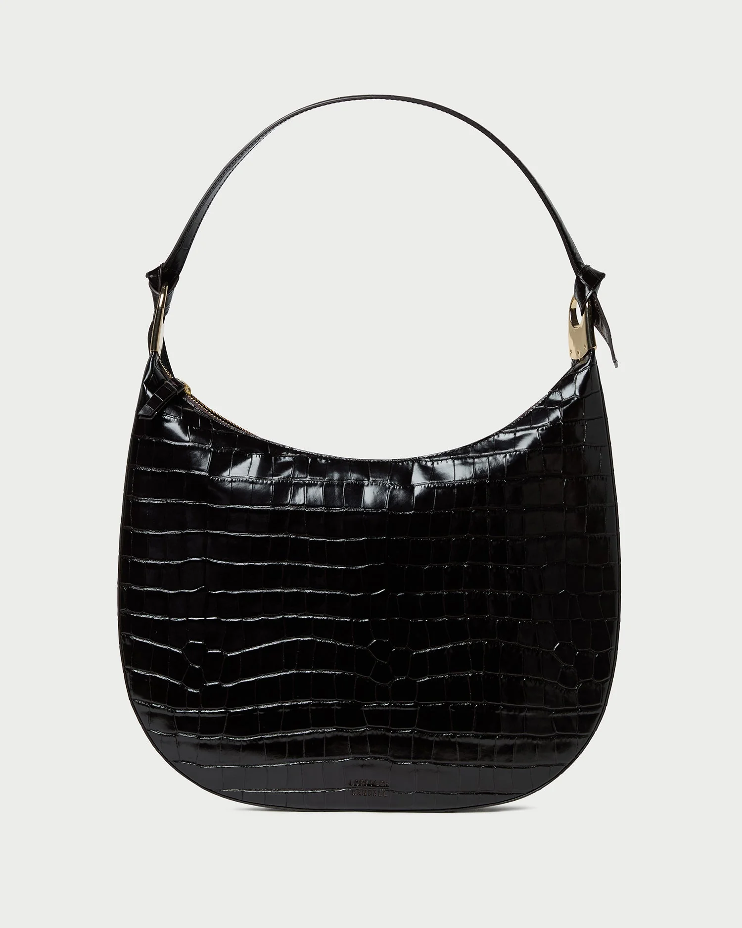 Loeffler Randall - Morgan Crocodile Leather Shoulder Bag