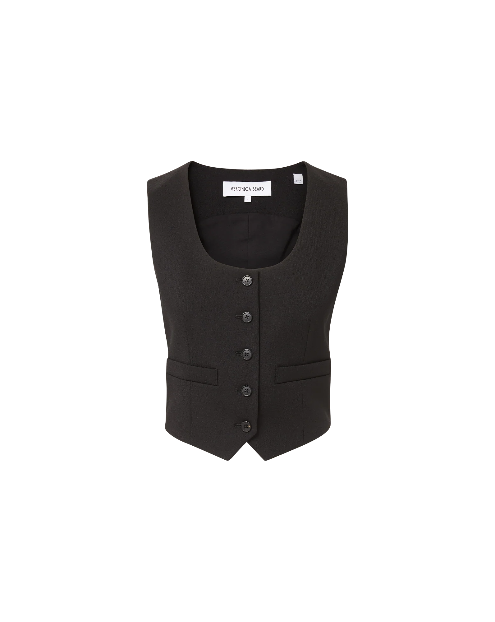 Veronica Beard - Morris Wool Vest - Image 5