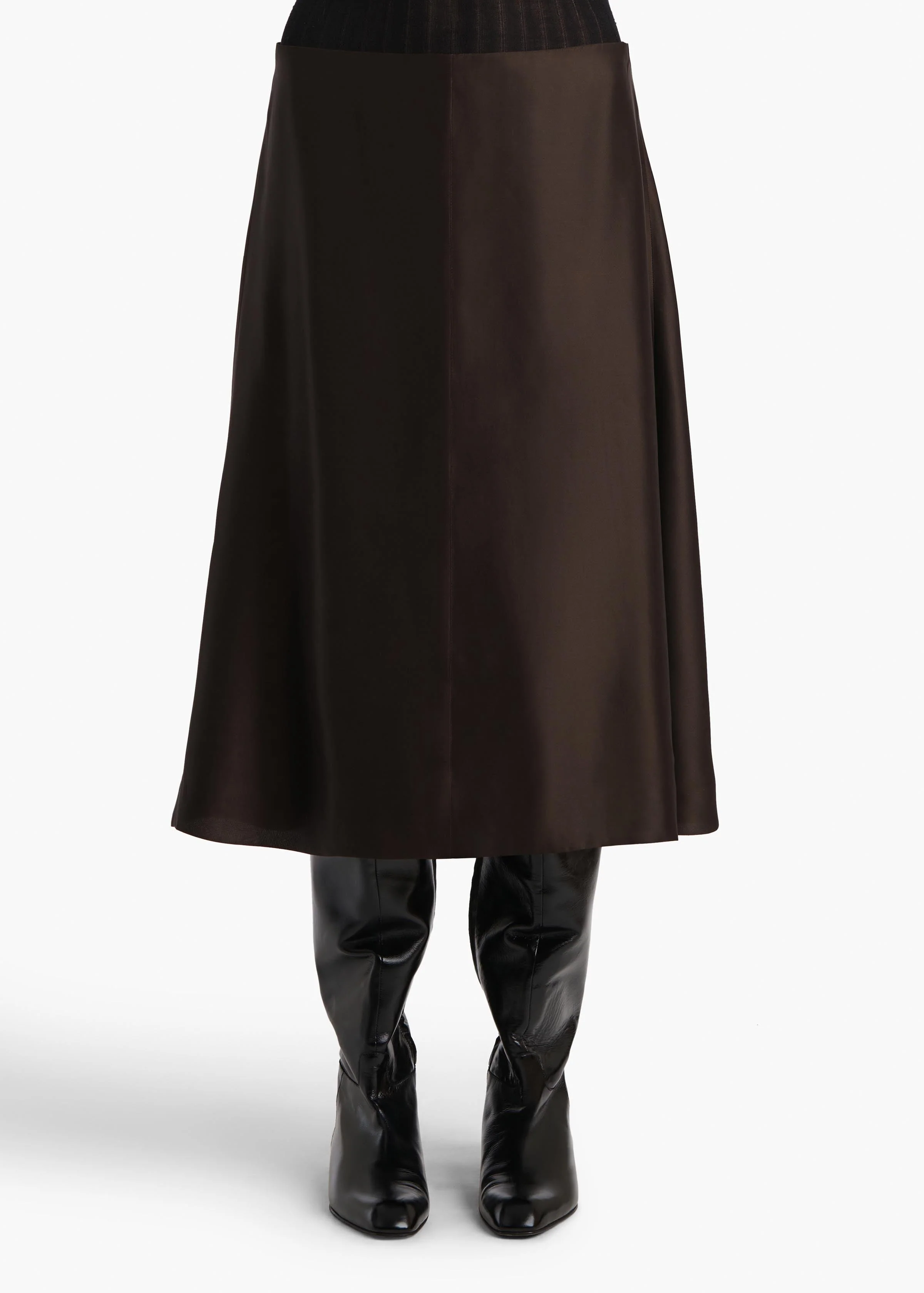 Khaite - Nania Skirt in Bark - Image 10