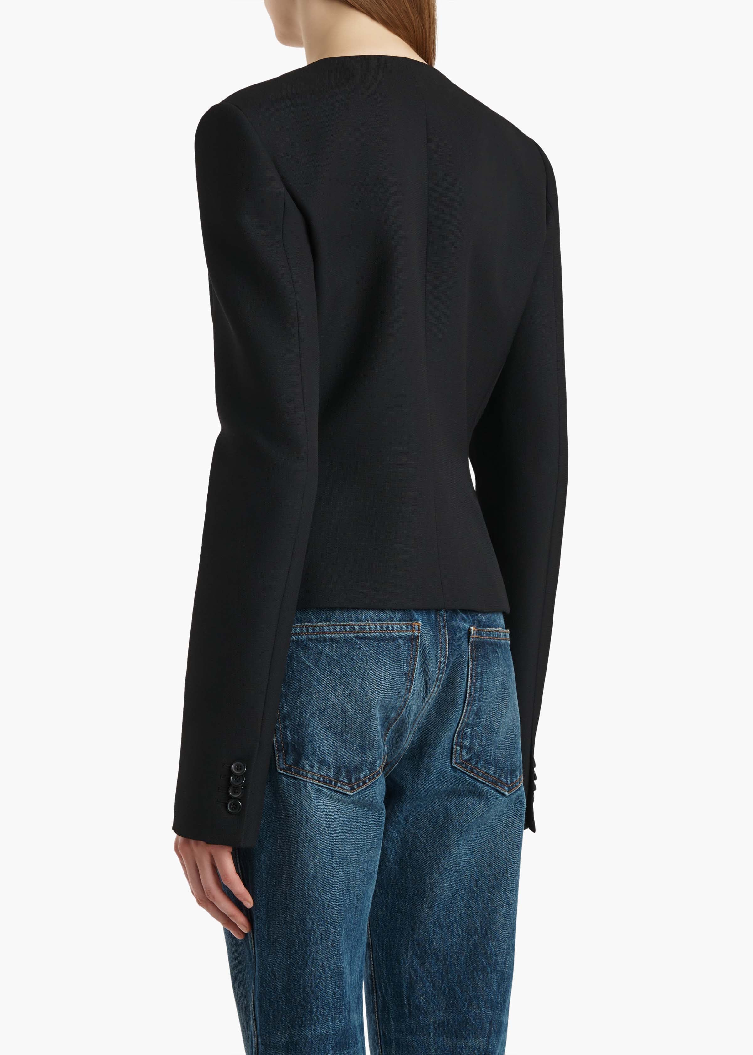 Khaite - Nara Jacket in Black - Image 11