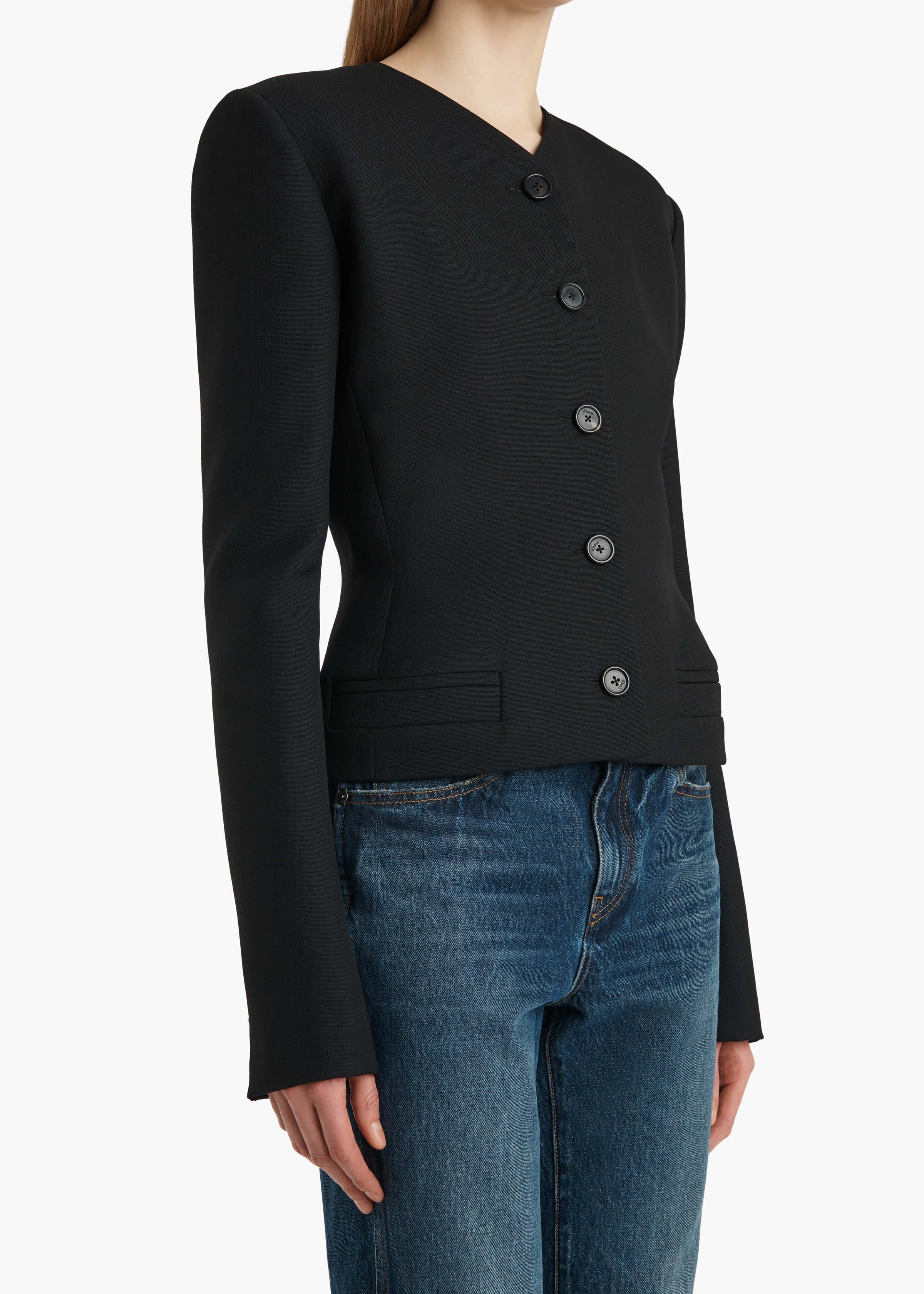 Khaite - Nara Jacket in Black - Image 6