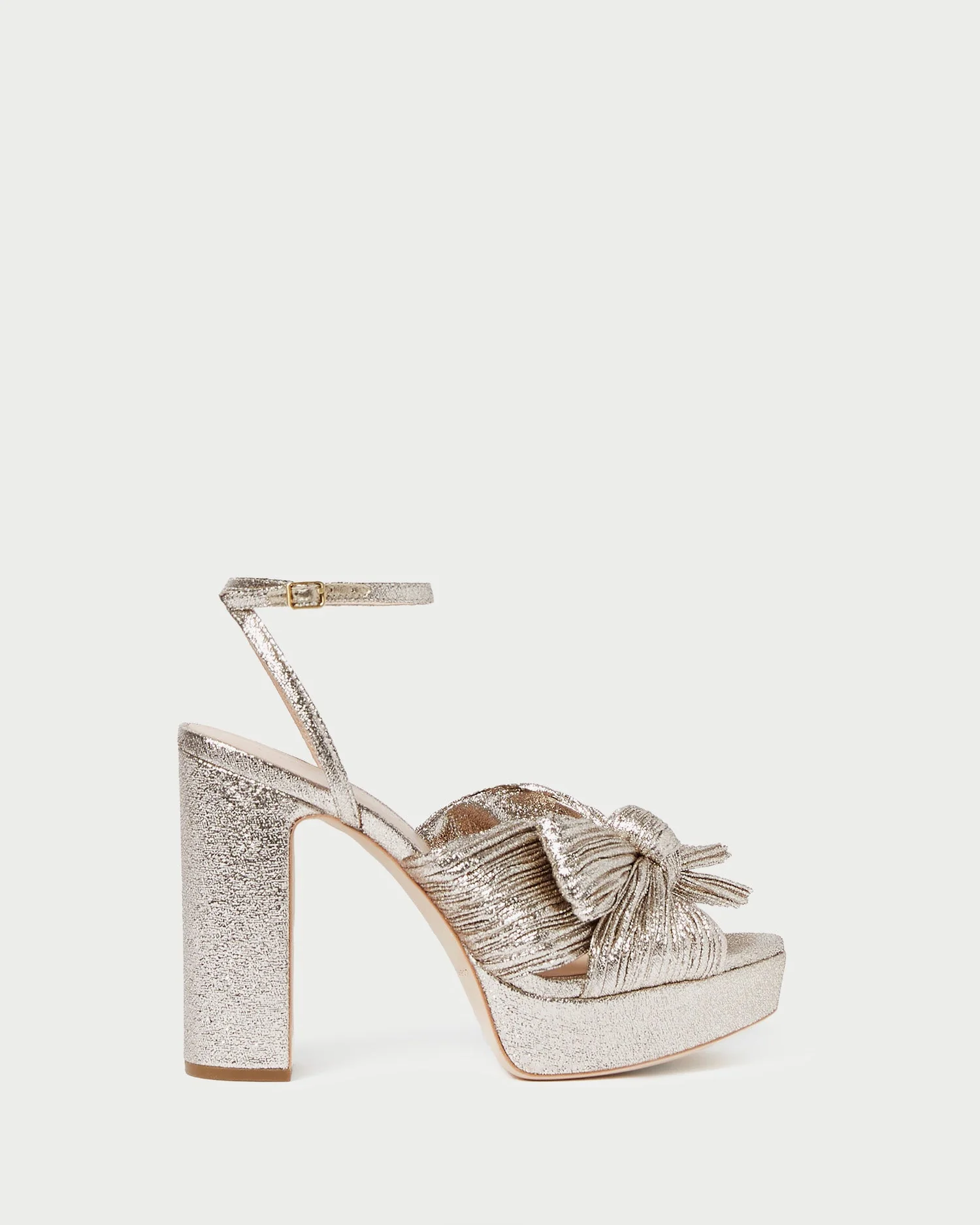 Loeffler Randall - Natalia Champagne Platform Bow Heel - Image 3