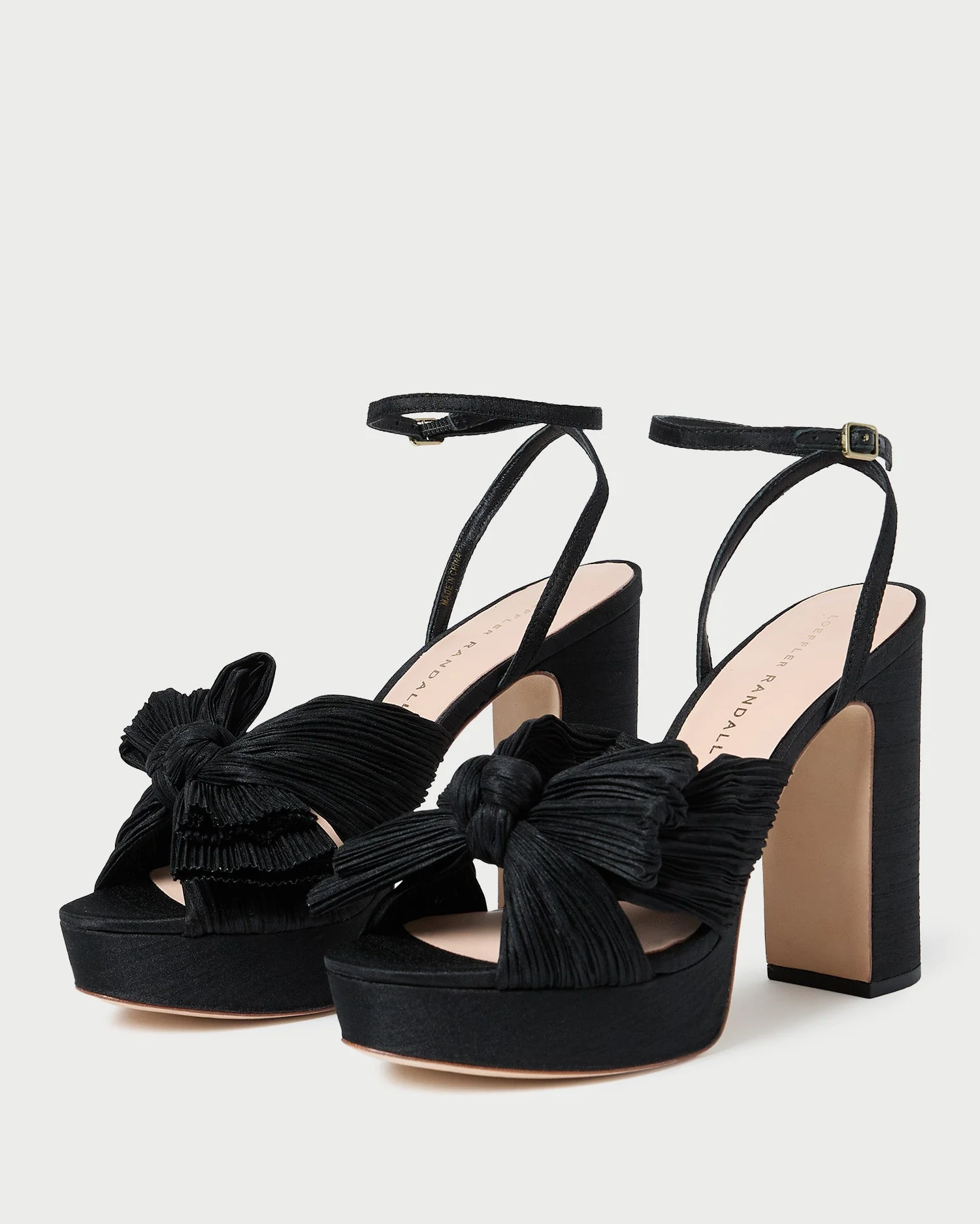 Loeffler Randall - Natalia Black Platform Bow Heel - Image 3